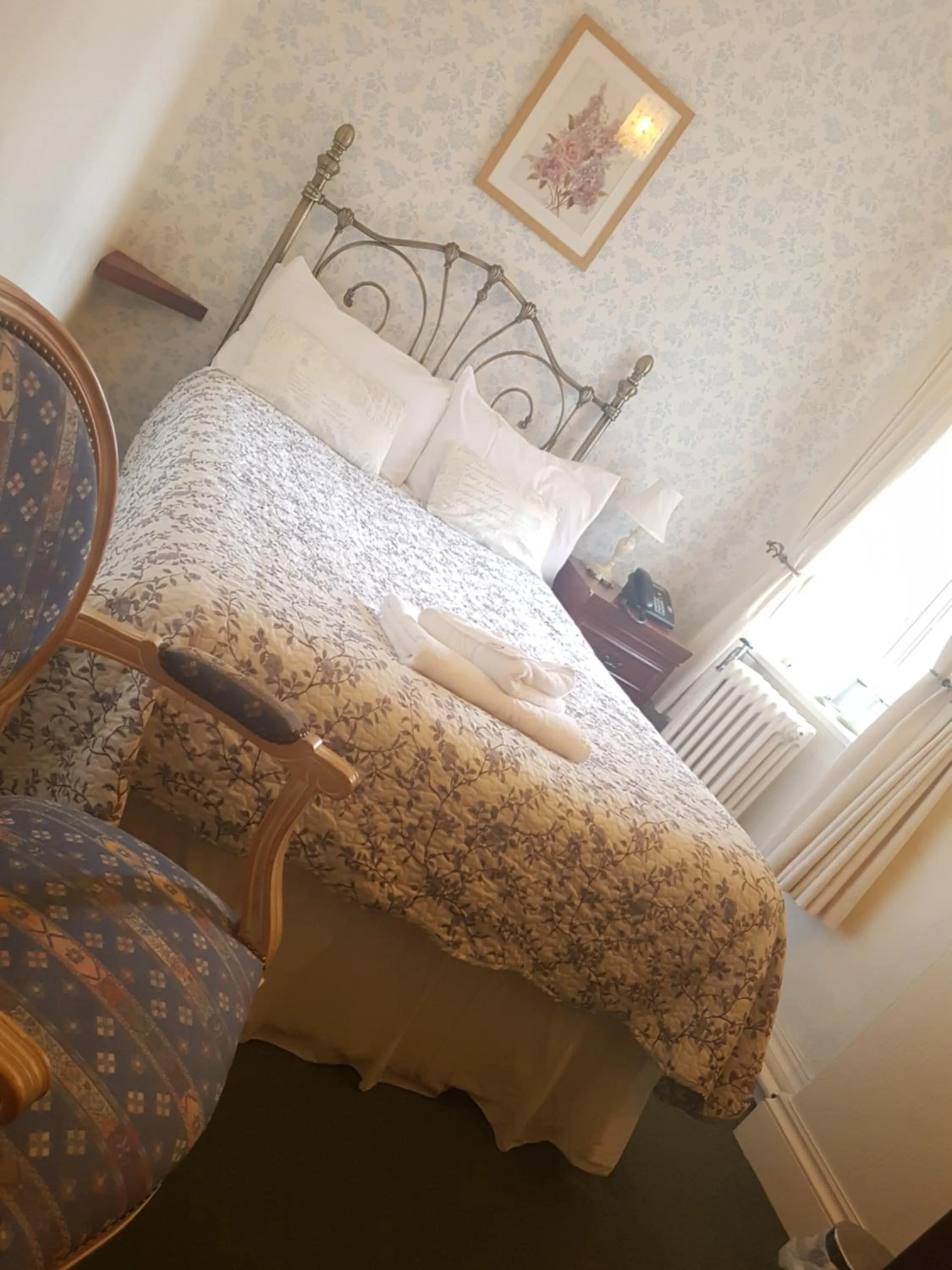 Single Room with Small Double Bed in Fox & Hounds Country Hotel