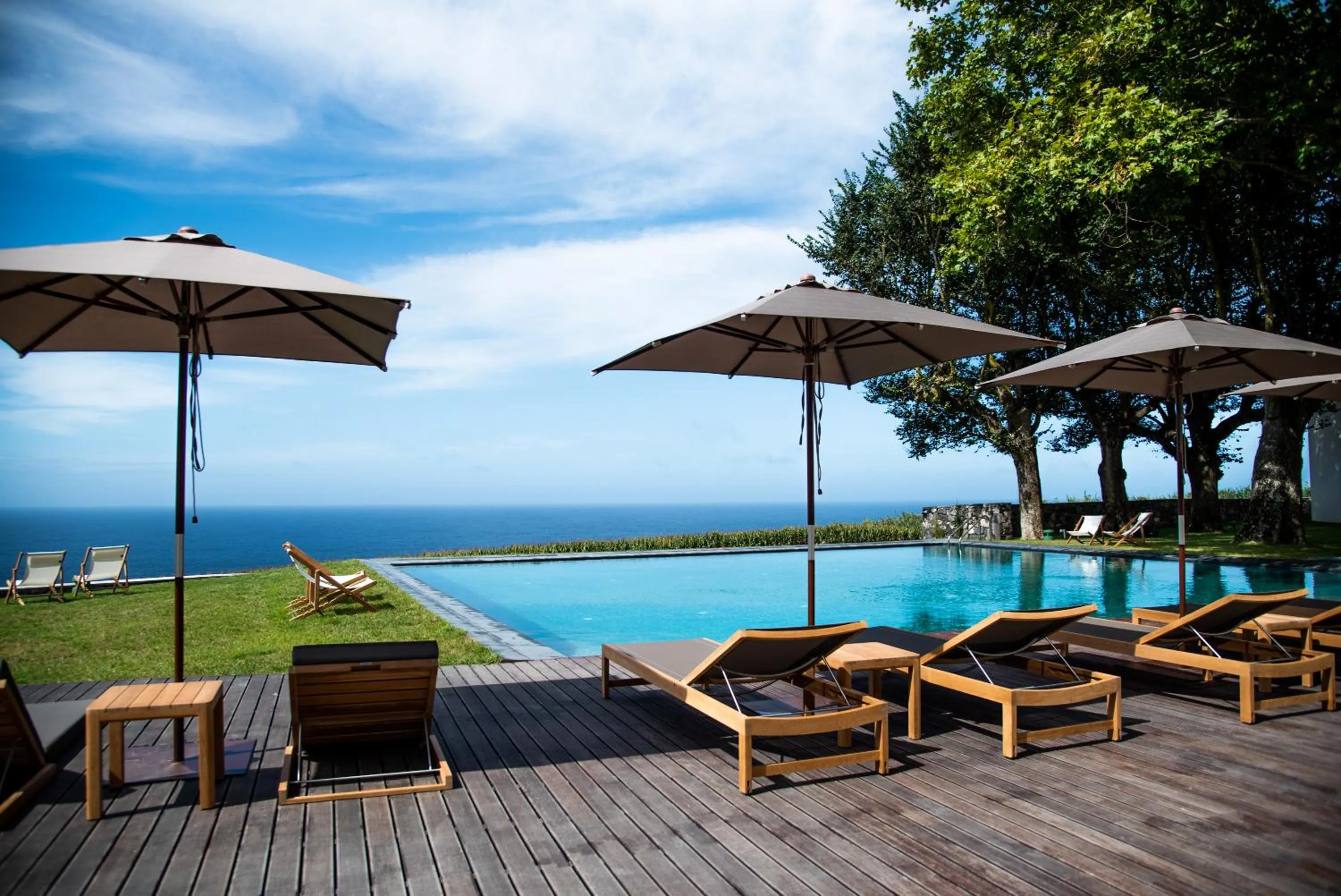 Garden view in SENSI Azores Nature and SPA