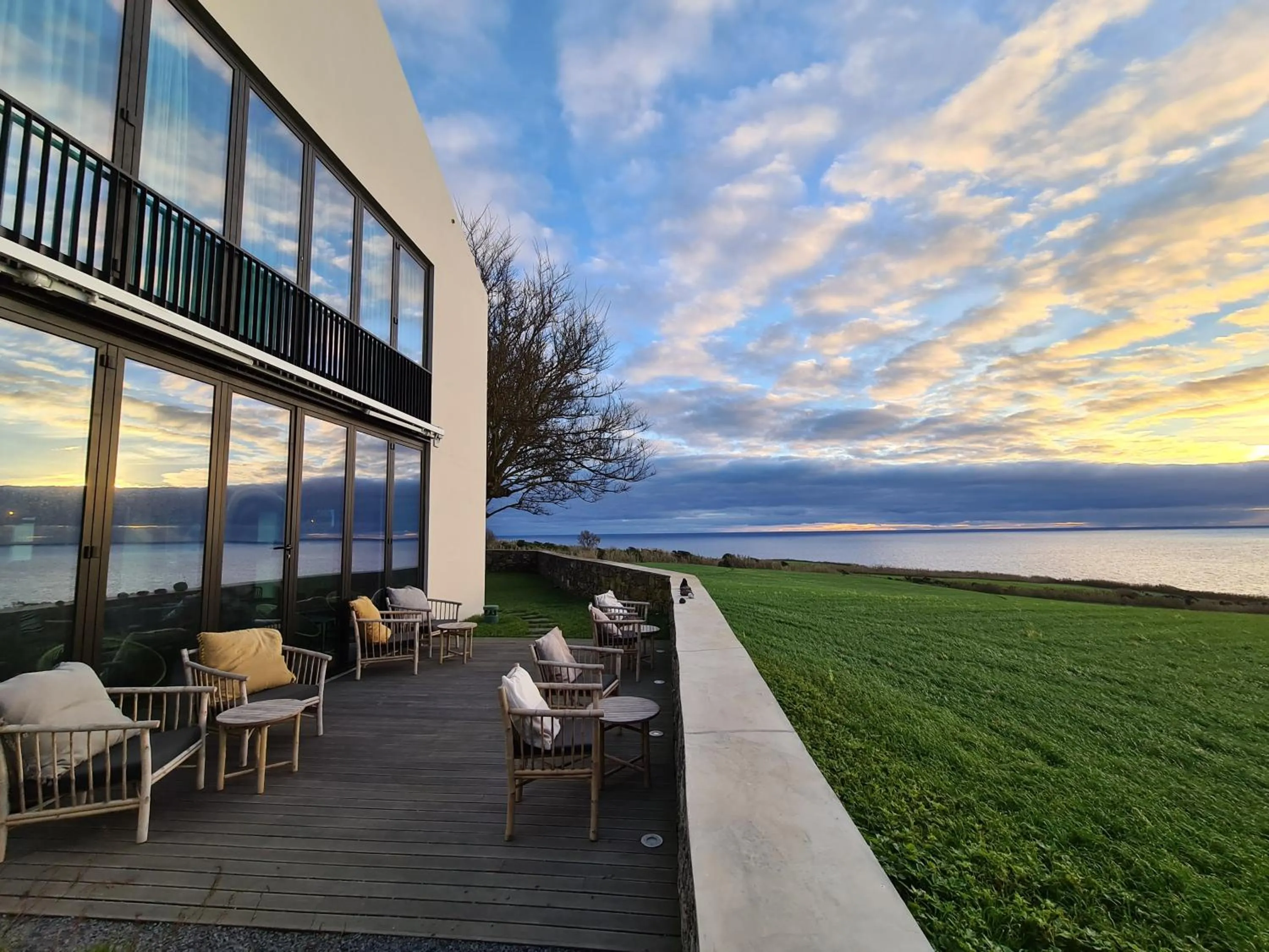 Balcony/Terrace in SENSI Azores Nature and SPA