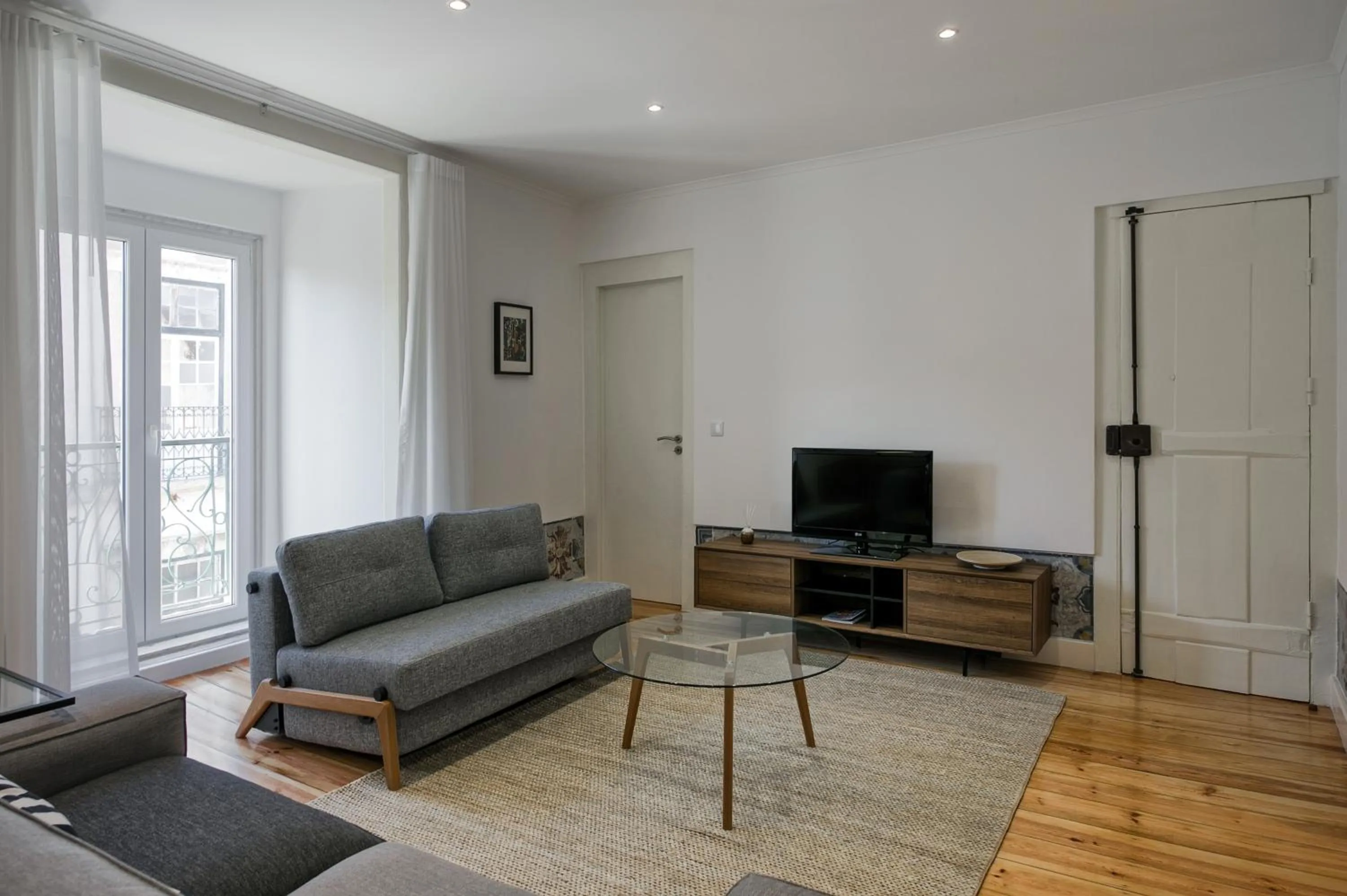 Living room in Hip Tailor Made Duplex Penthouse in Bairro Alto