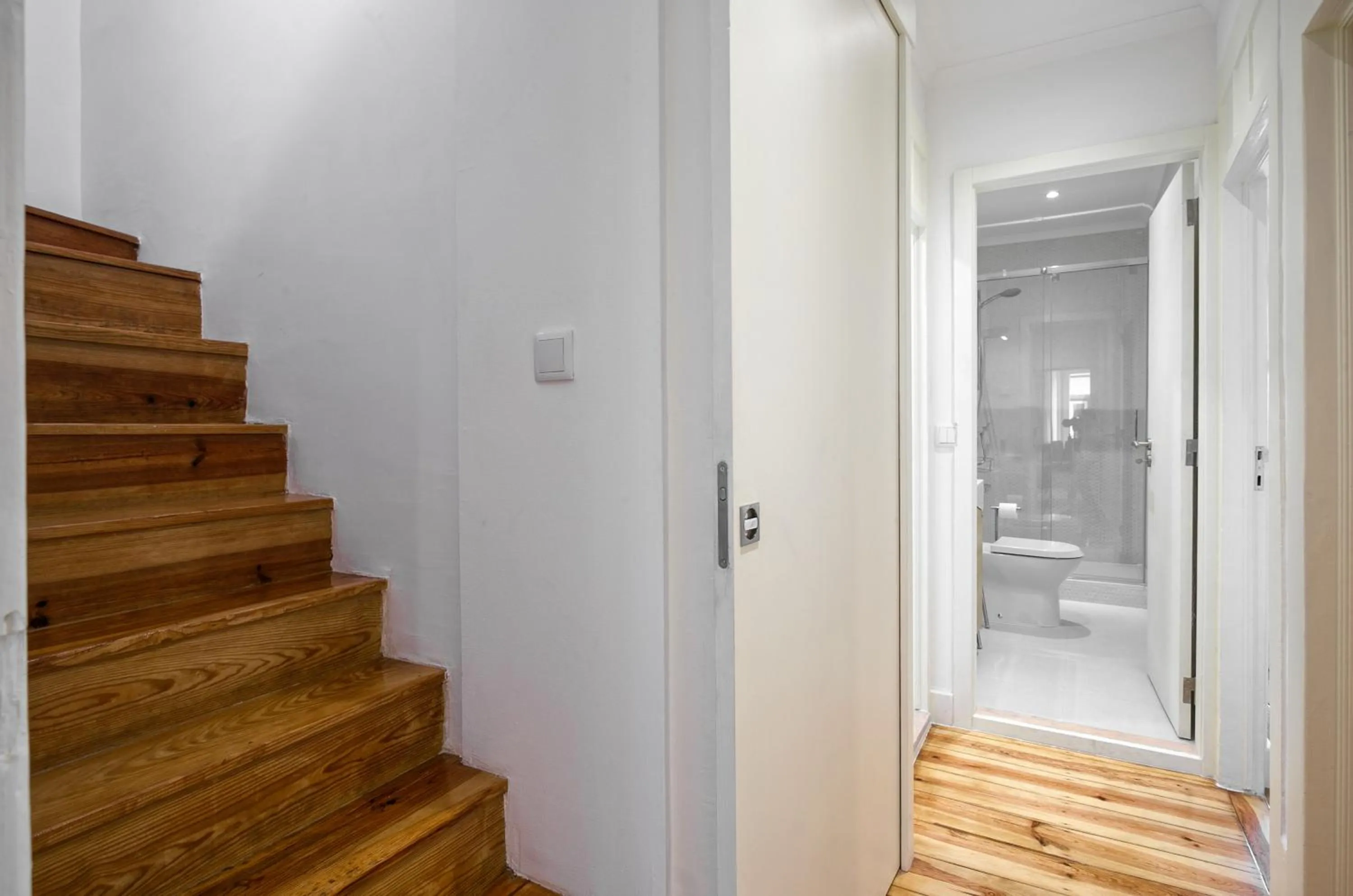 Bathroom in Hip Tailor Made Duplex Penthouse in Bairro Alto