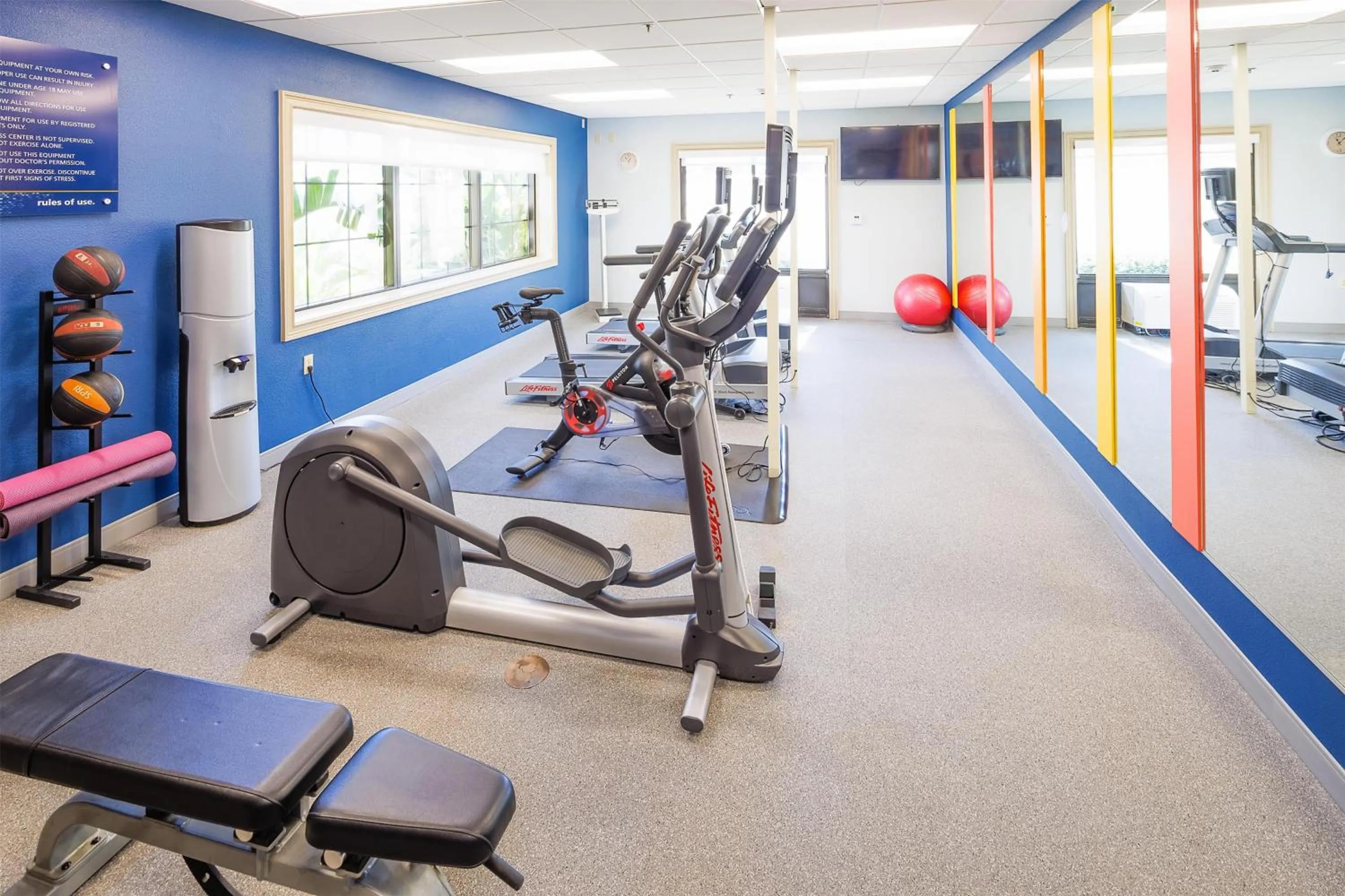 Fitness centre/facilities in Hampton Inn & Suites St. Augustine-Vilano Beach