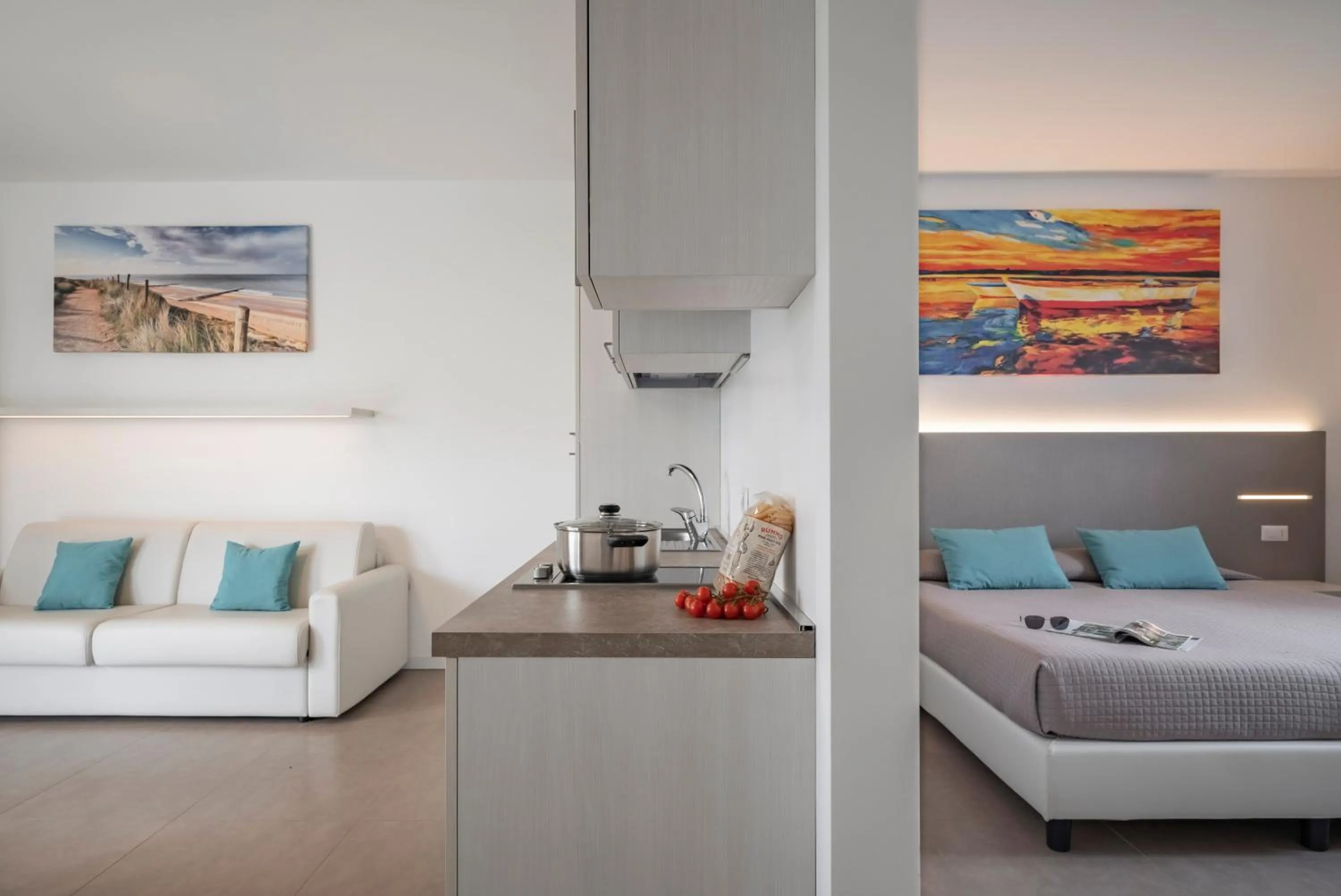 Living room, Bed in Vada Village