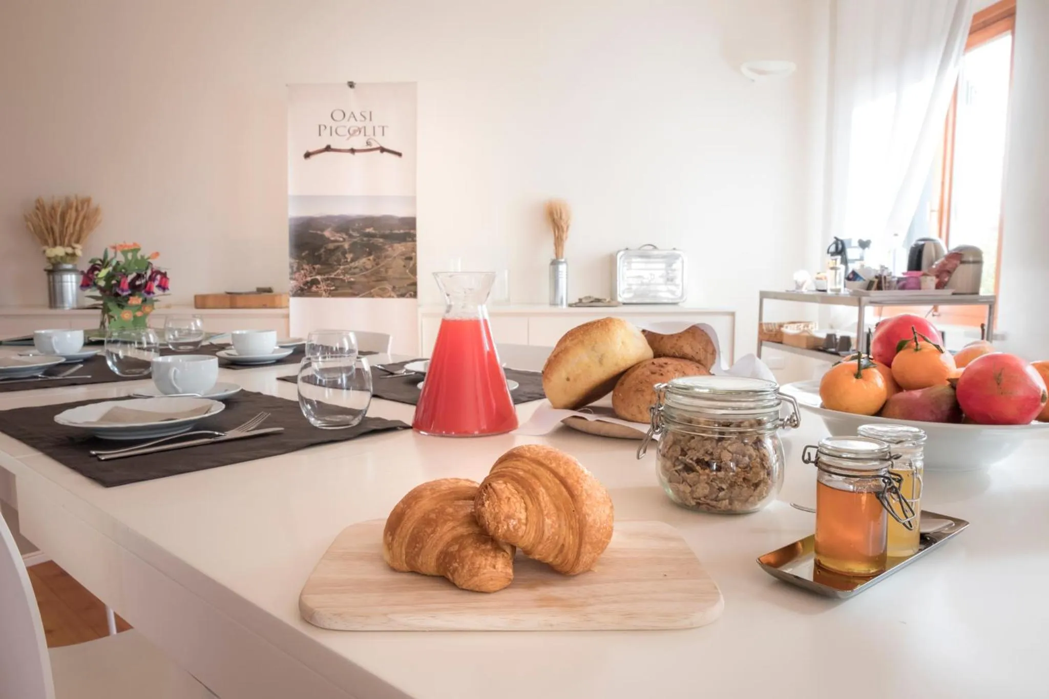 Food and drinks in Oasi Picolit