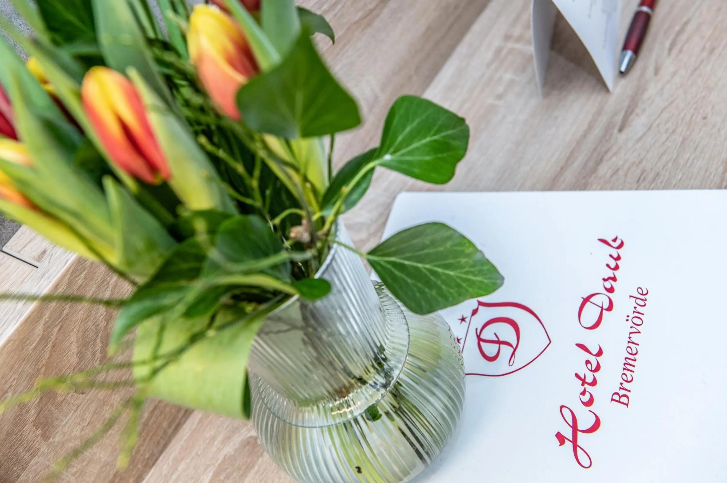 Logo/Certificate/Sign in Hotel Daub