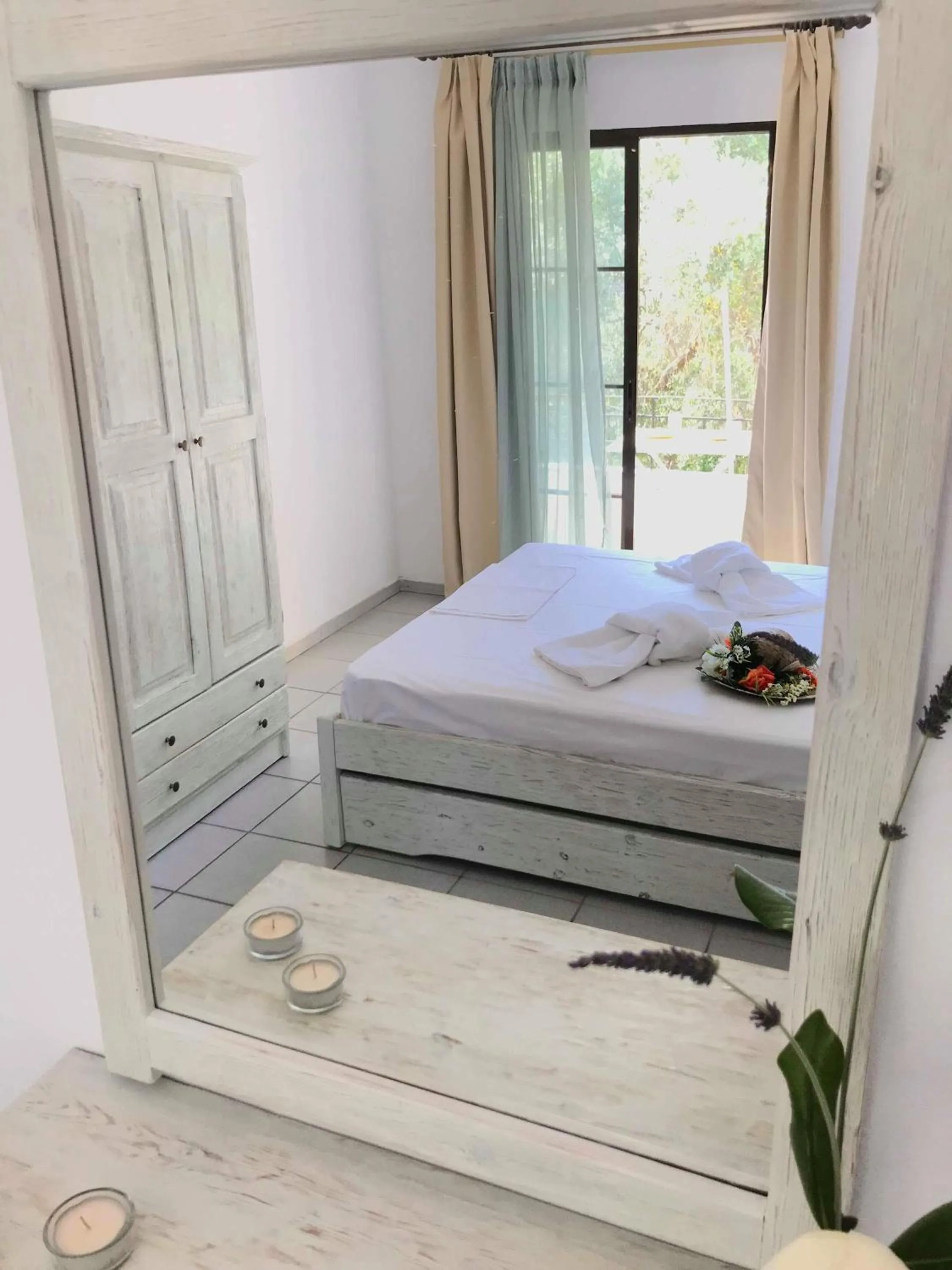 Bed in Studios Estrella del mar