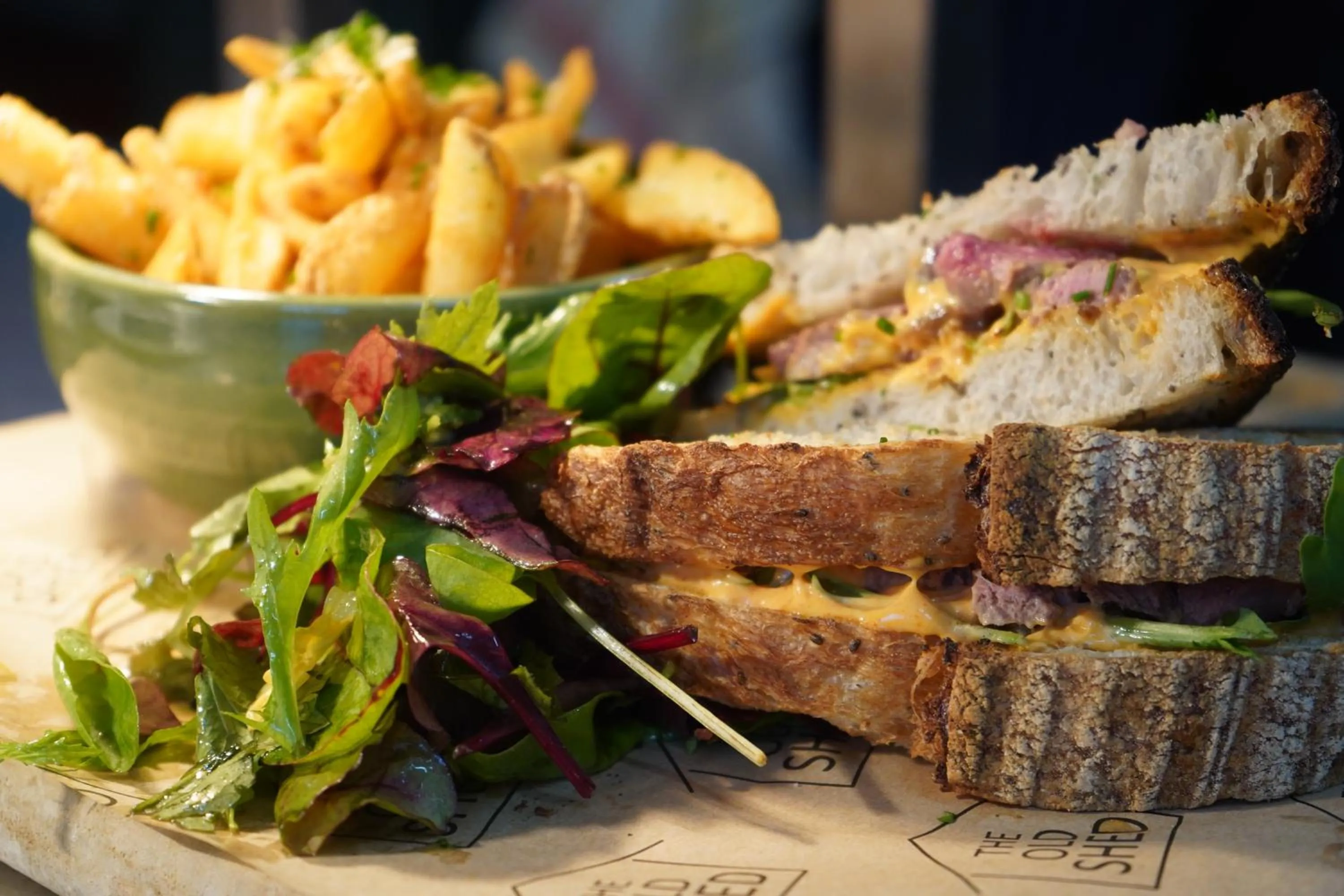 Lunch in Banbury Hill Farm Bed & Breakfast