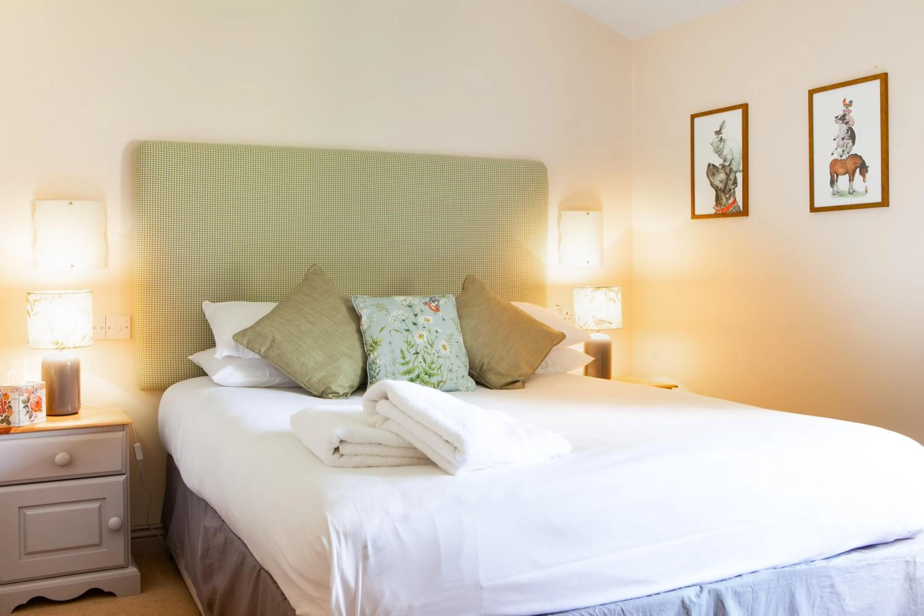 Bed in Banbury Hill Farm Bed & Breakfast