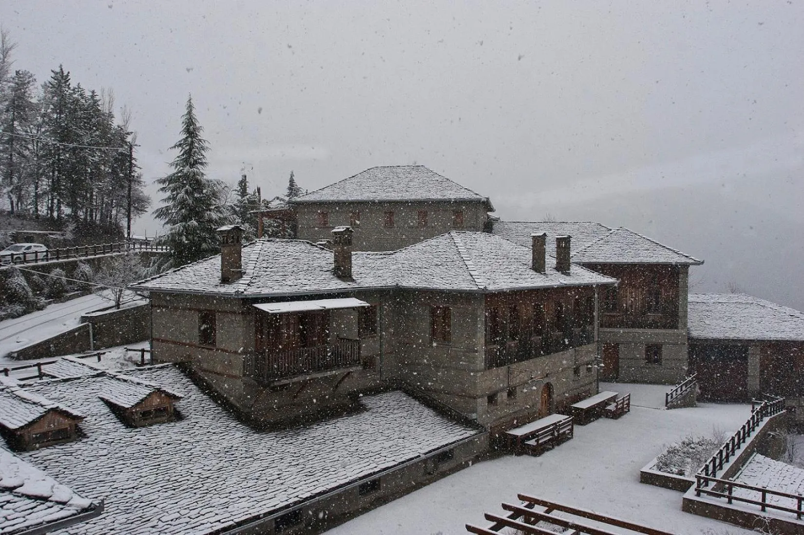 Natural landscape in Katogi Averoff Hotel & Winery