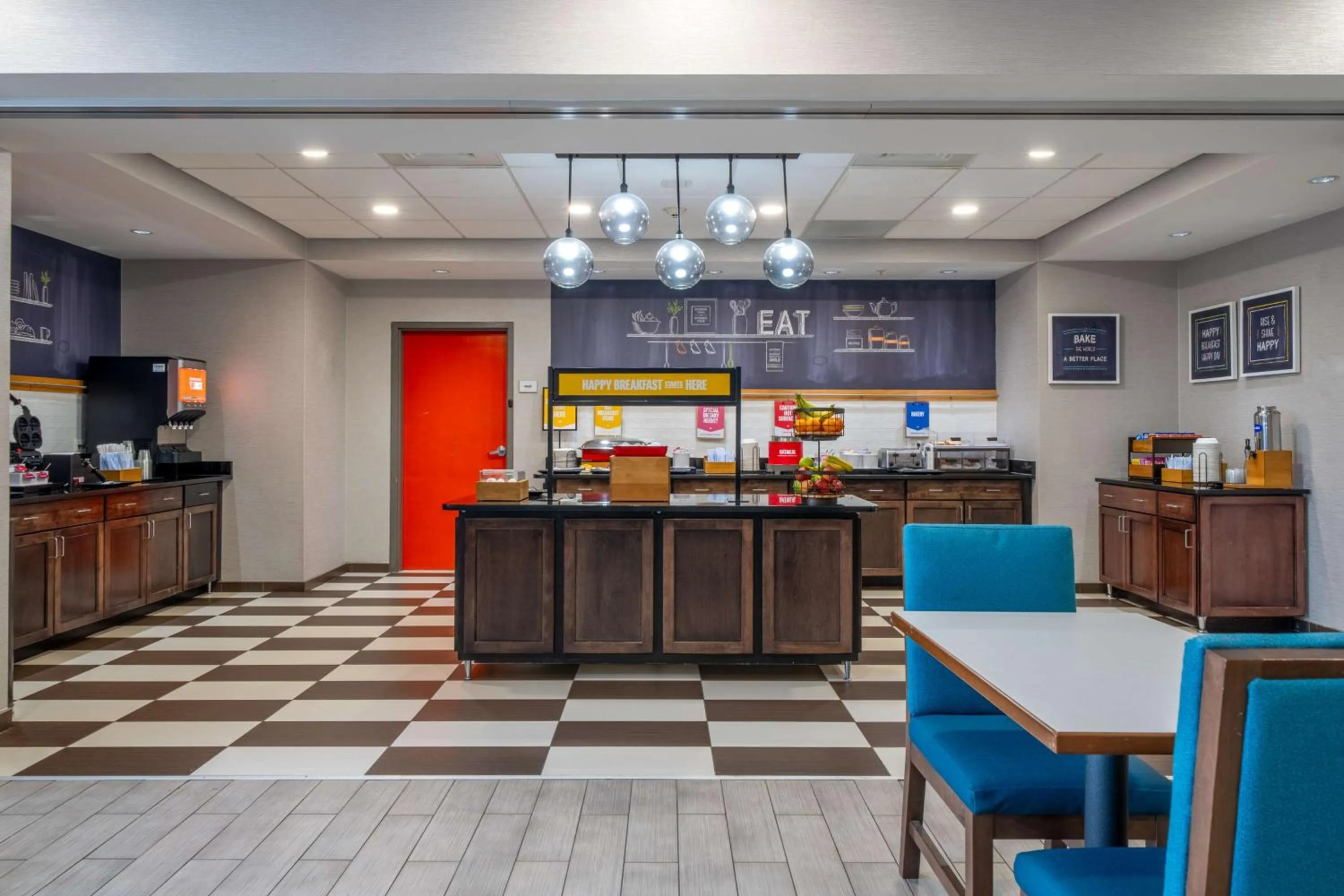 Breakfast in Hampton Inn Dahlgren