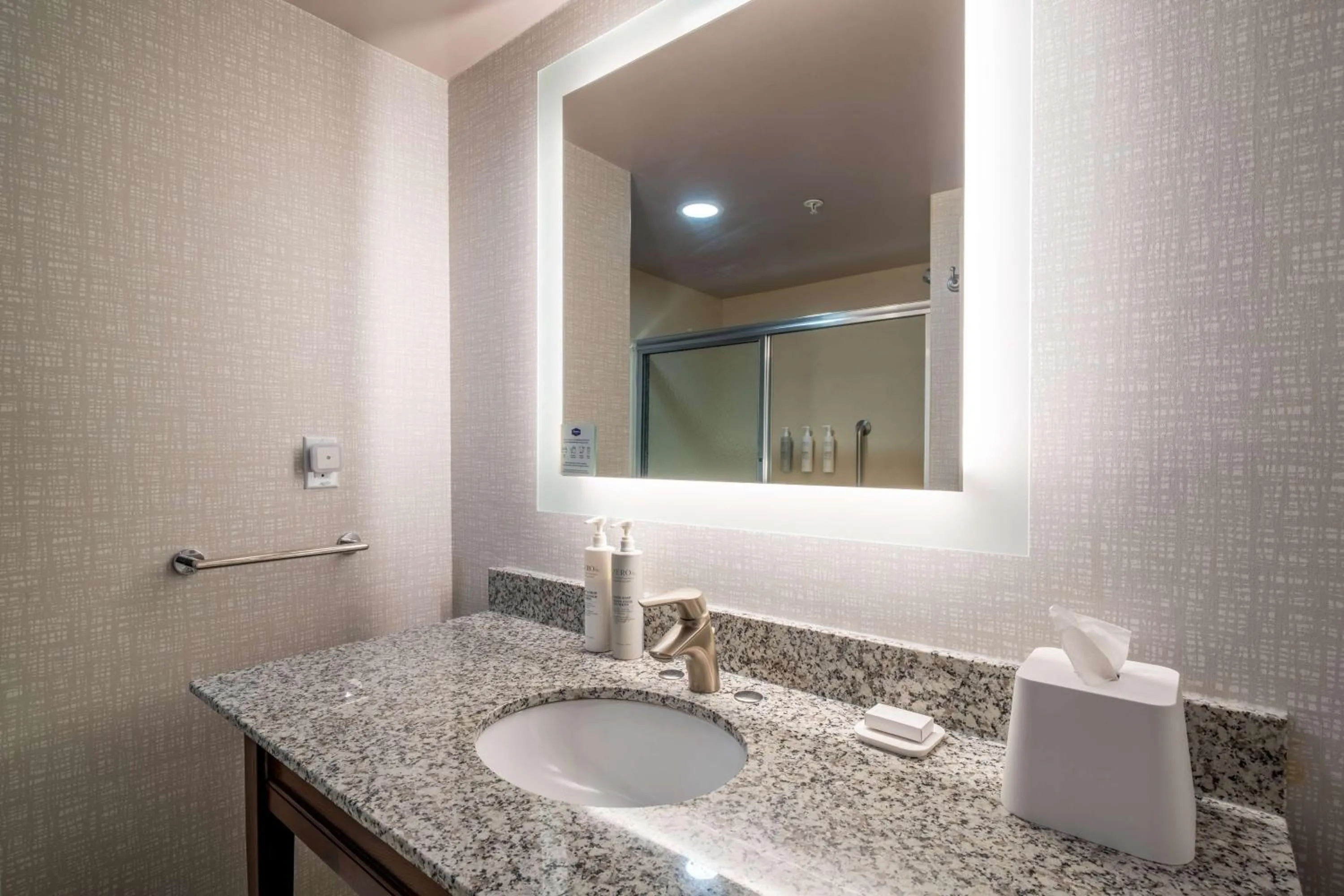 Bathroom in Hampton Inn Dahlgren