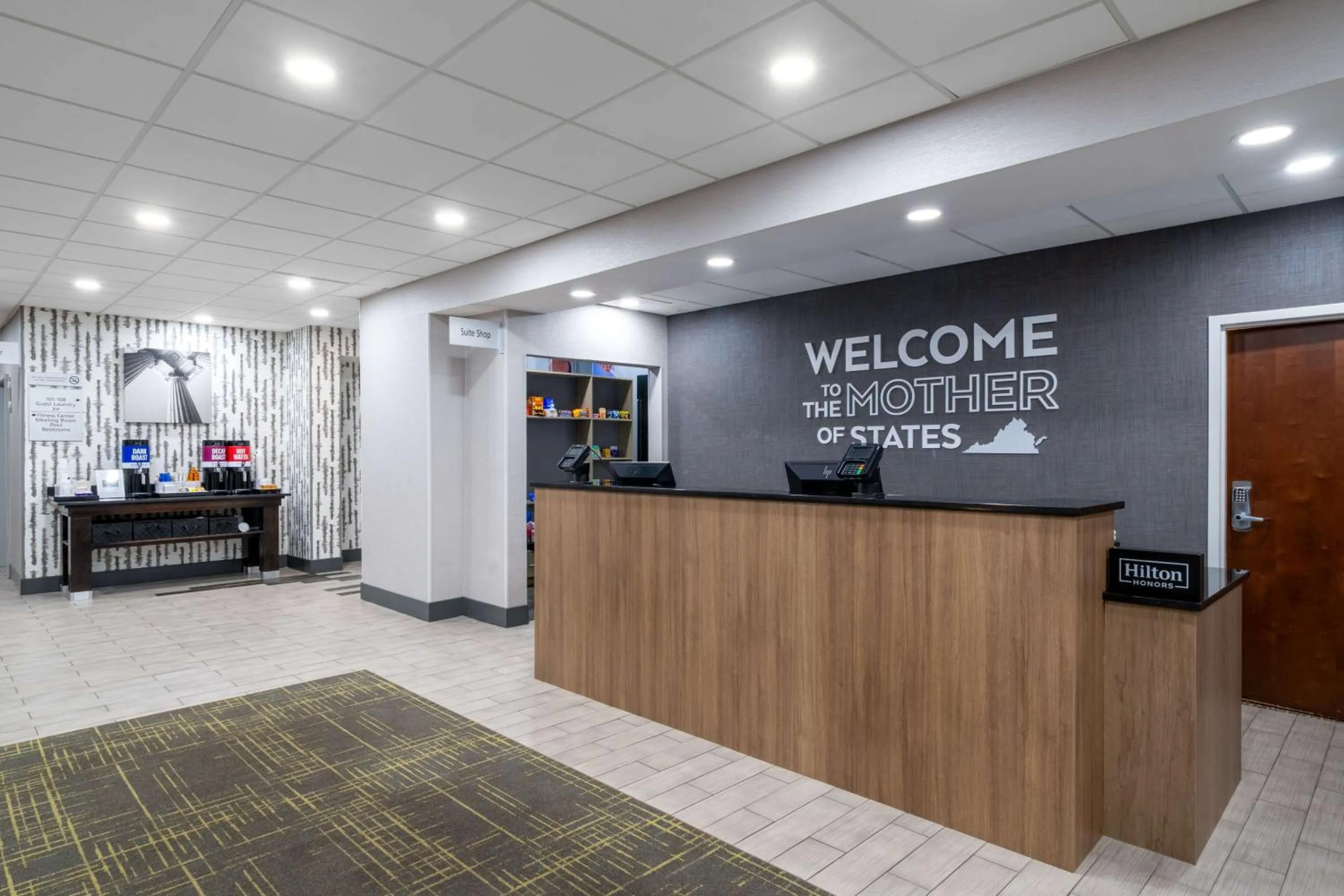 Lobby or reception in Hampton Inn Dahlgren