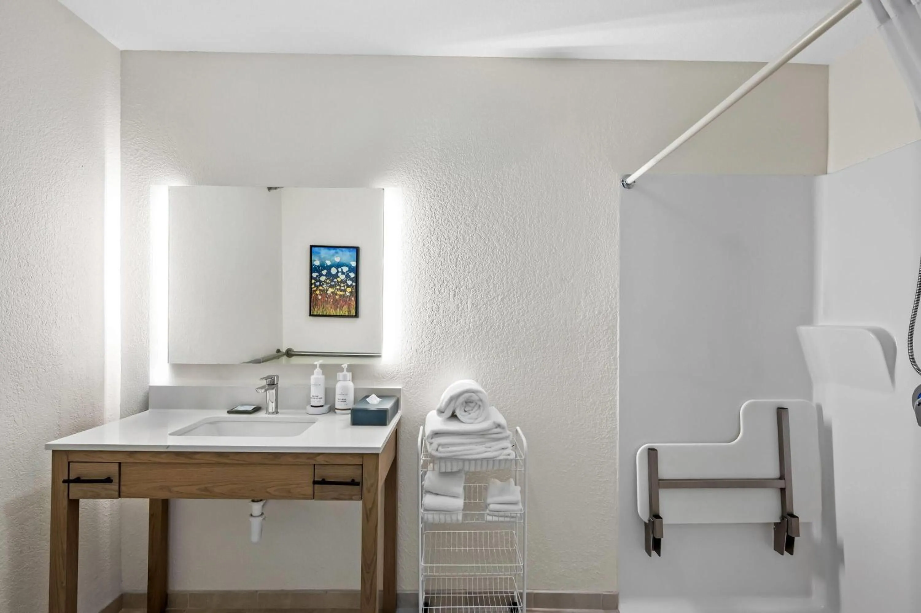 Shower in La Quinta by Wyndham Searcy