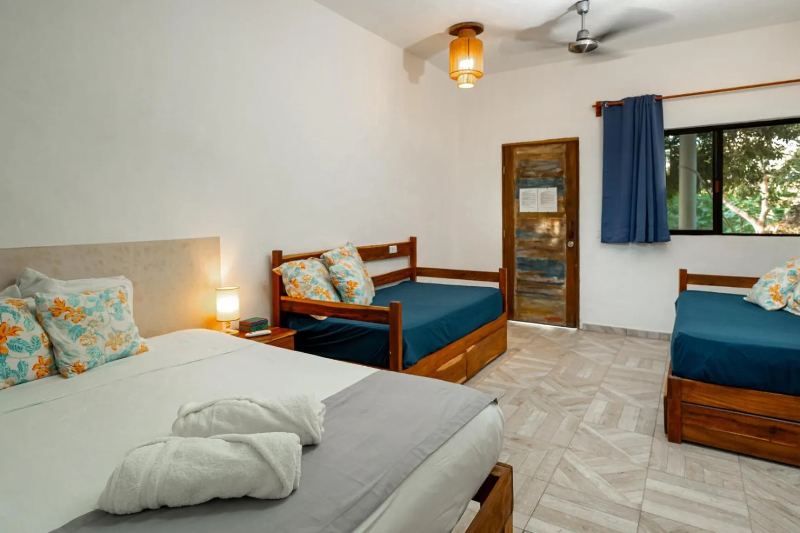 Bed in Casa Cuyo Hotel