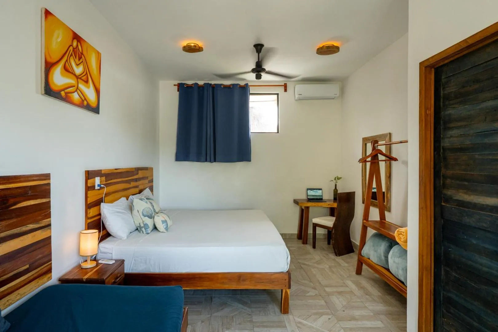 Bed in Casa Cuyo Hotel