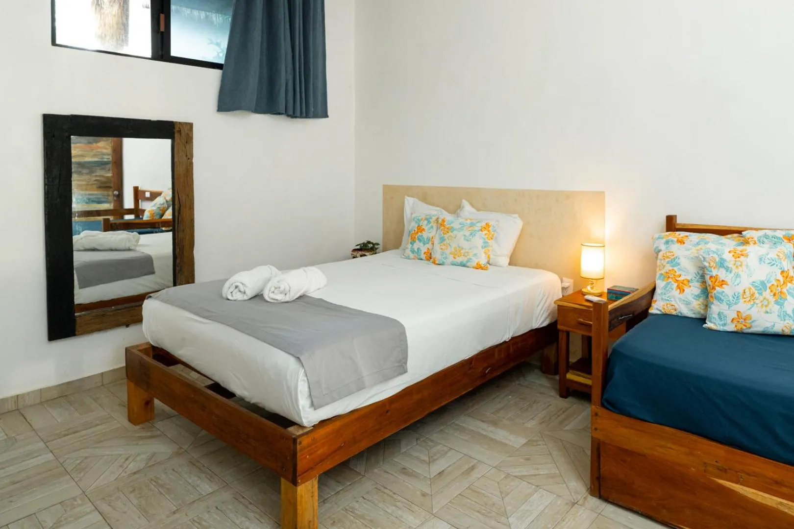 Bed in Casa Cuyo Hotel