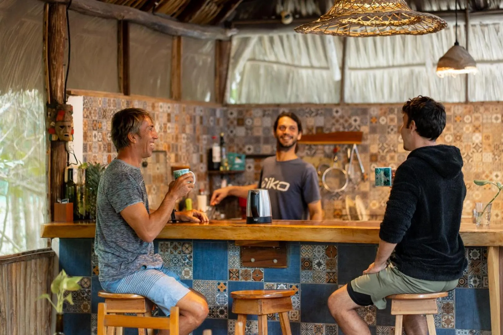 Seating area in Casa Cuyo Hotel