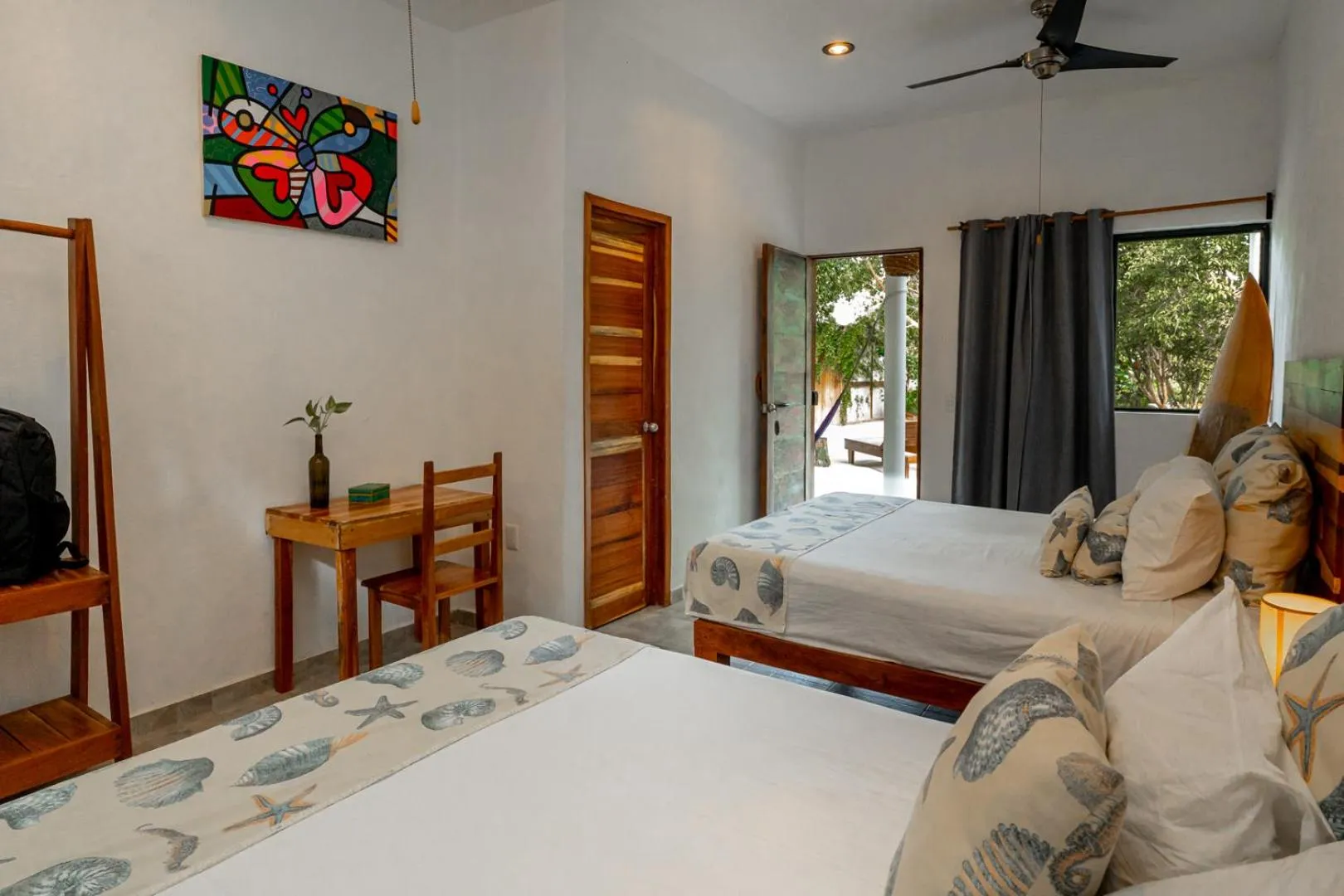 Bed in Casa Cuyo Hotel