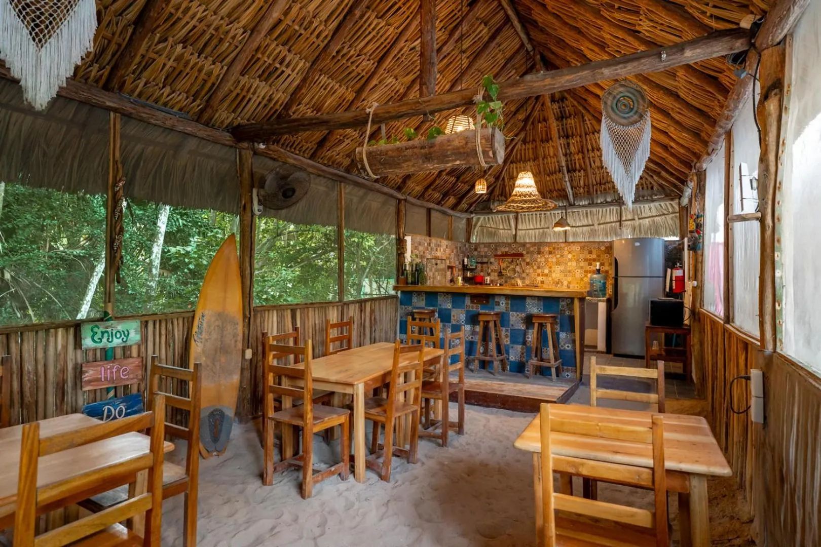 Seating area in Casa Cuyo Hotel