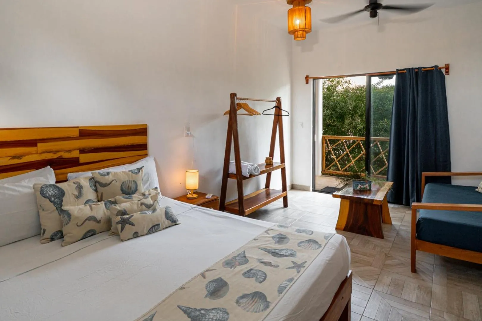 Bed in Casa Cuyo Hotel