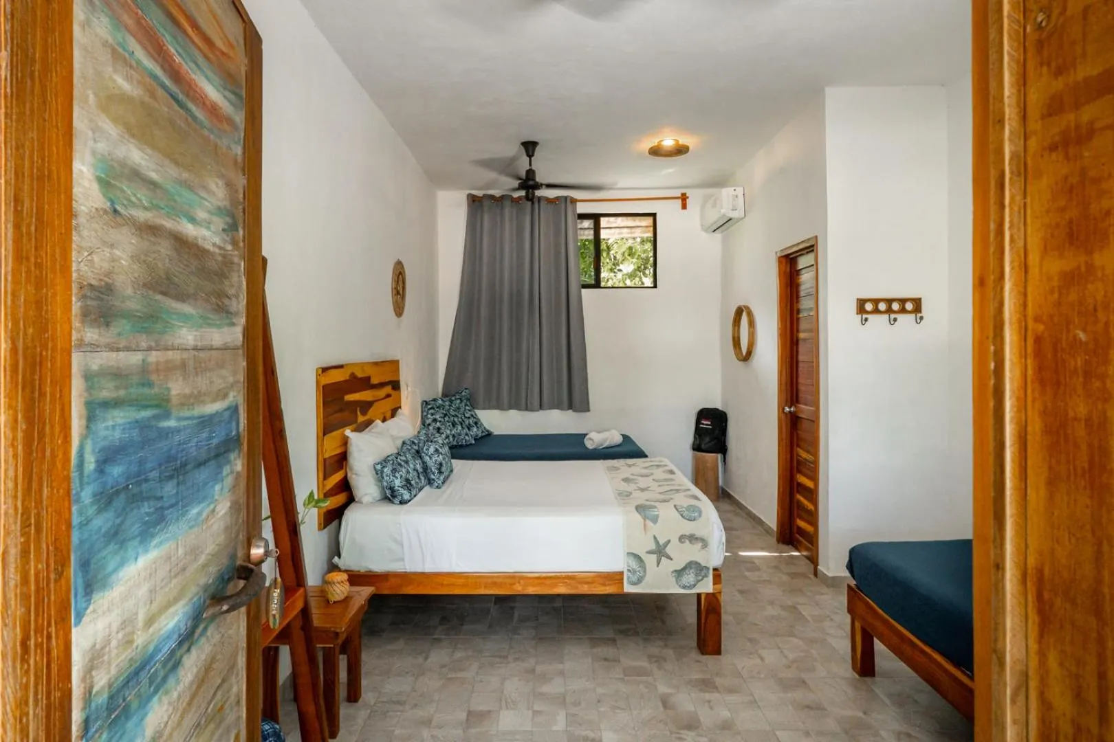 Bed in Casa Cuyo Hotel