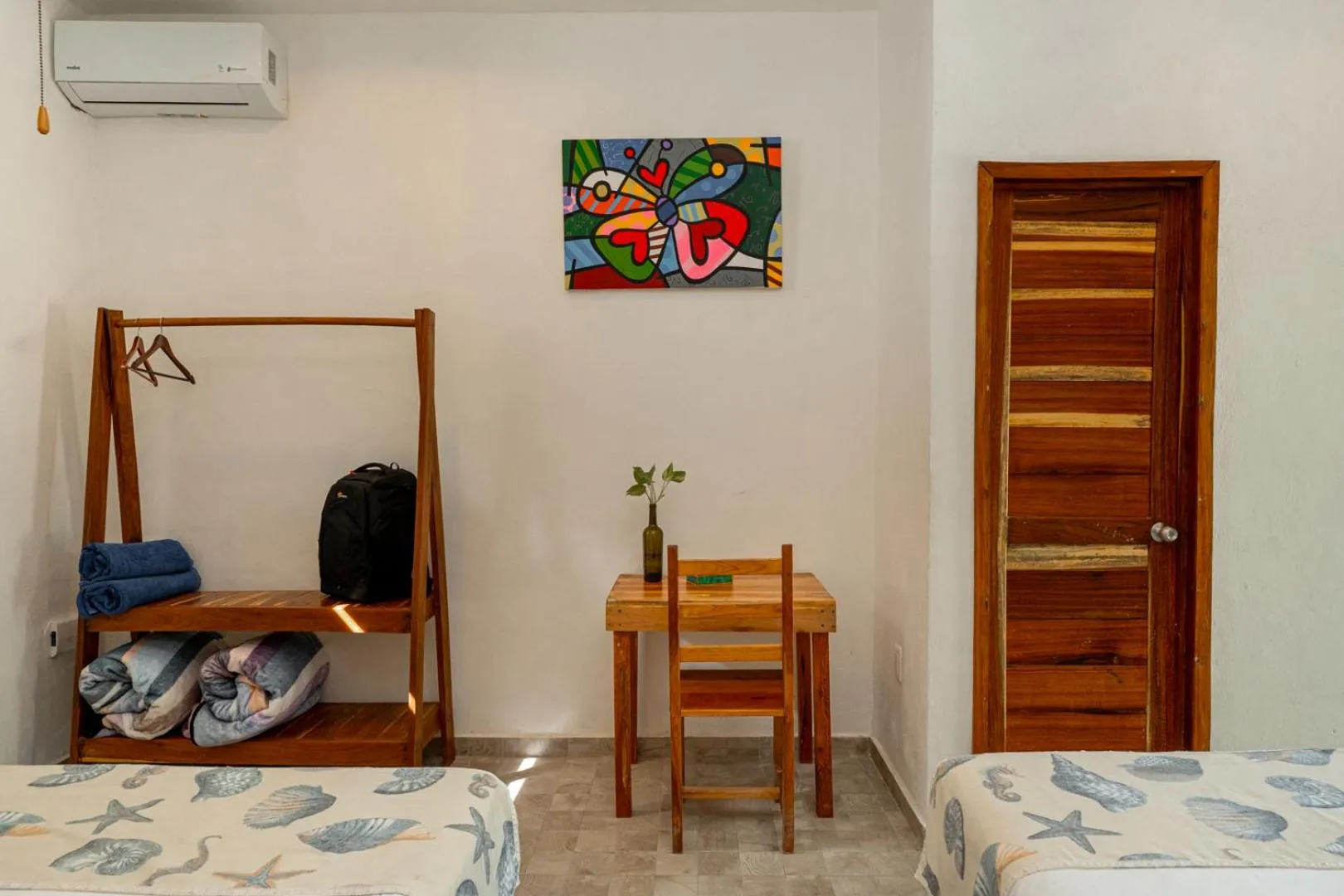 Bed in Casa Cuyo Hotel