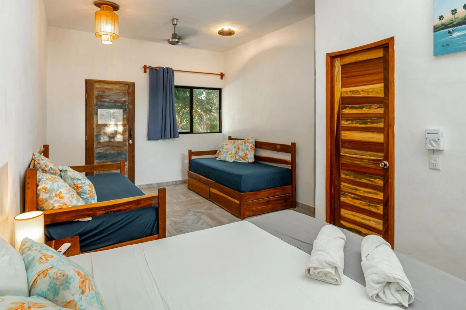 Bed in Casa Cuyo Hotel