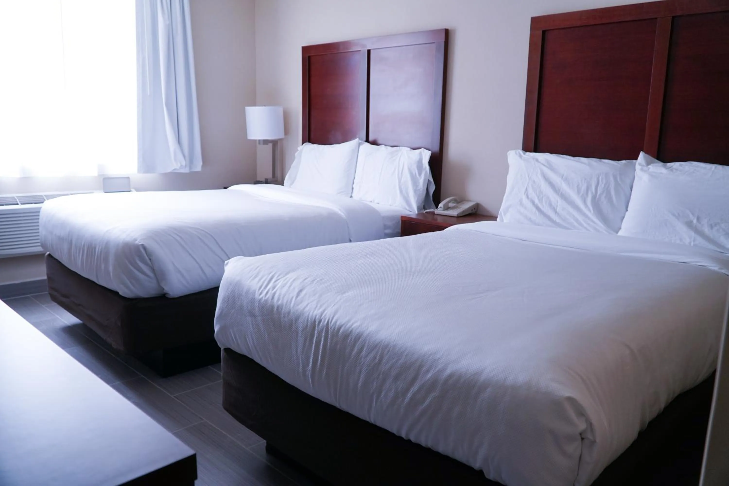 Photo of the whole room, Bed in Hotel Mint JFK Airport