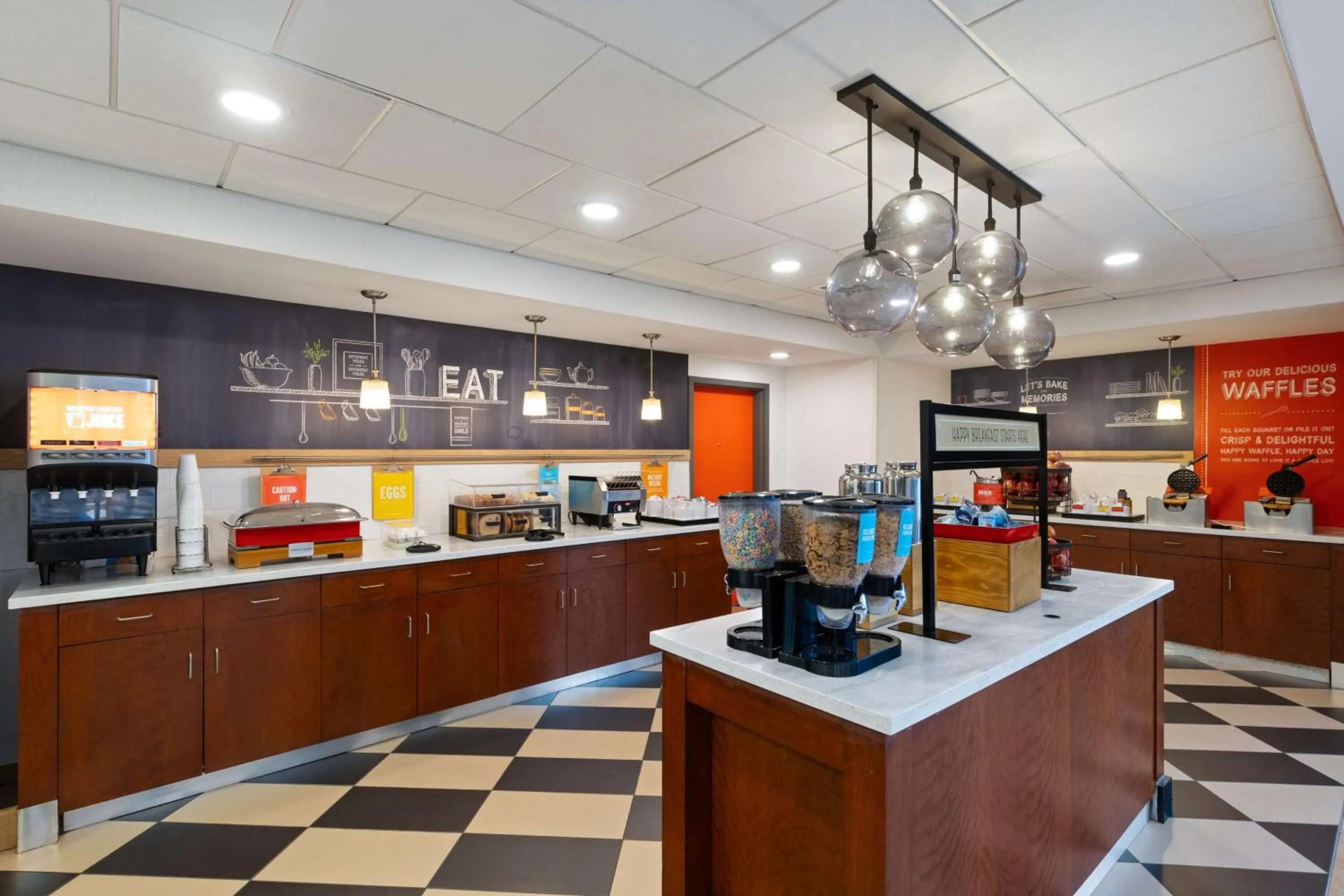 Breakfast in Hampton Inn & Suites Harrisburg