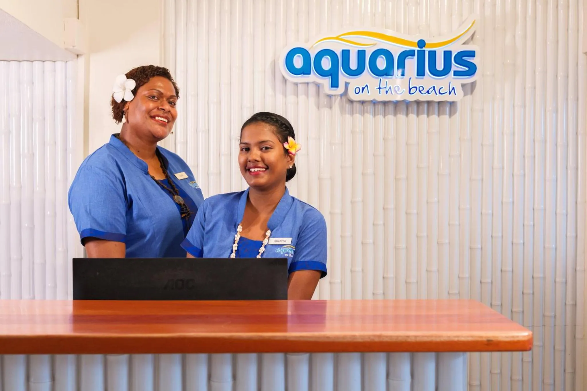 Lobby or reception in Aquarius On The Beach