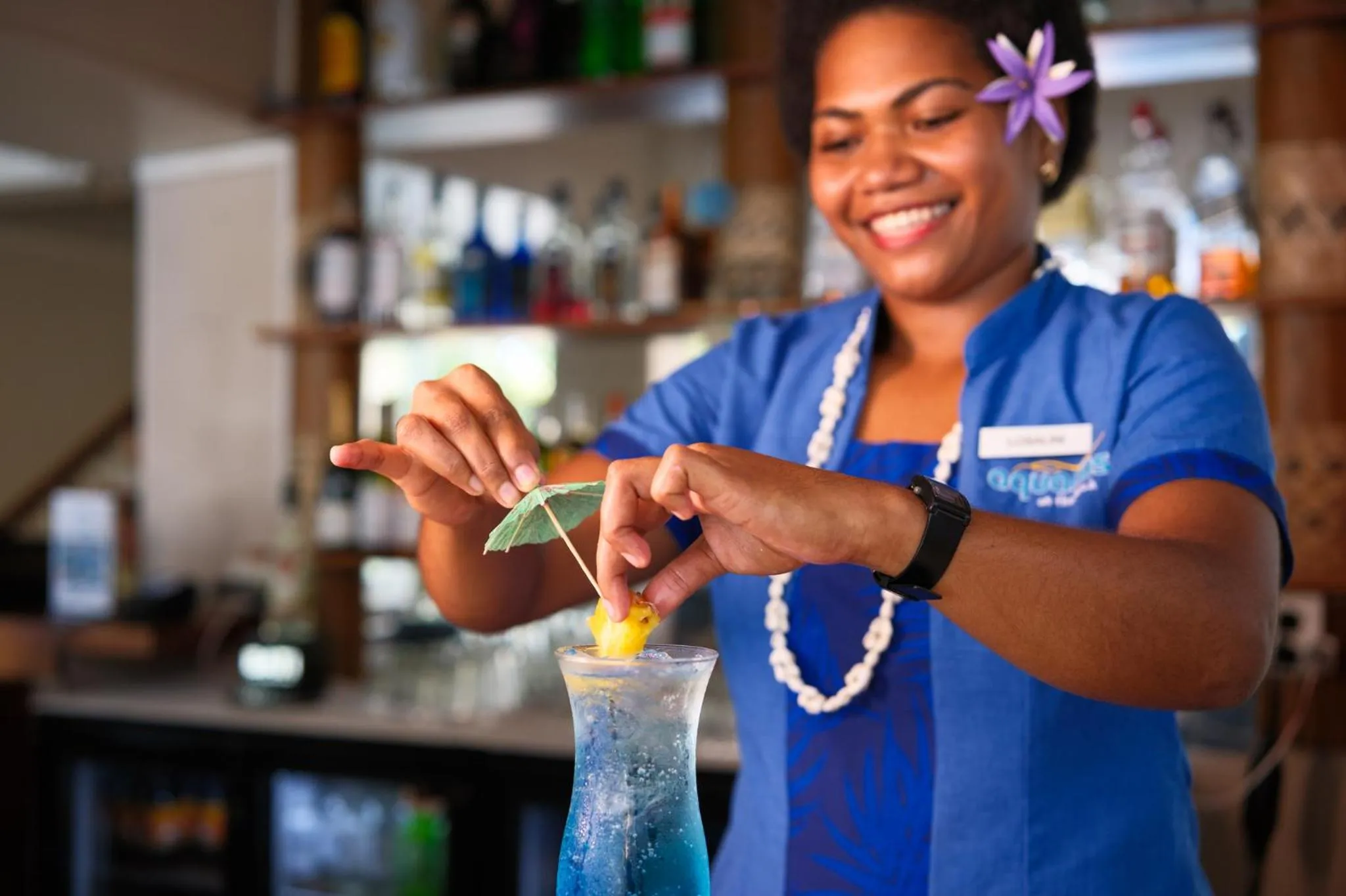 Lounge or bar in Aquarius On The Beach