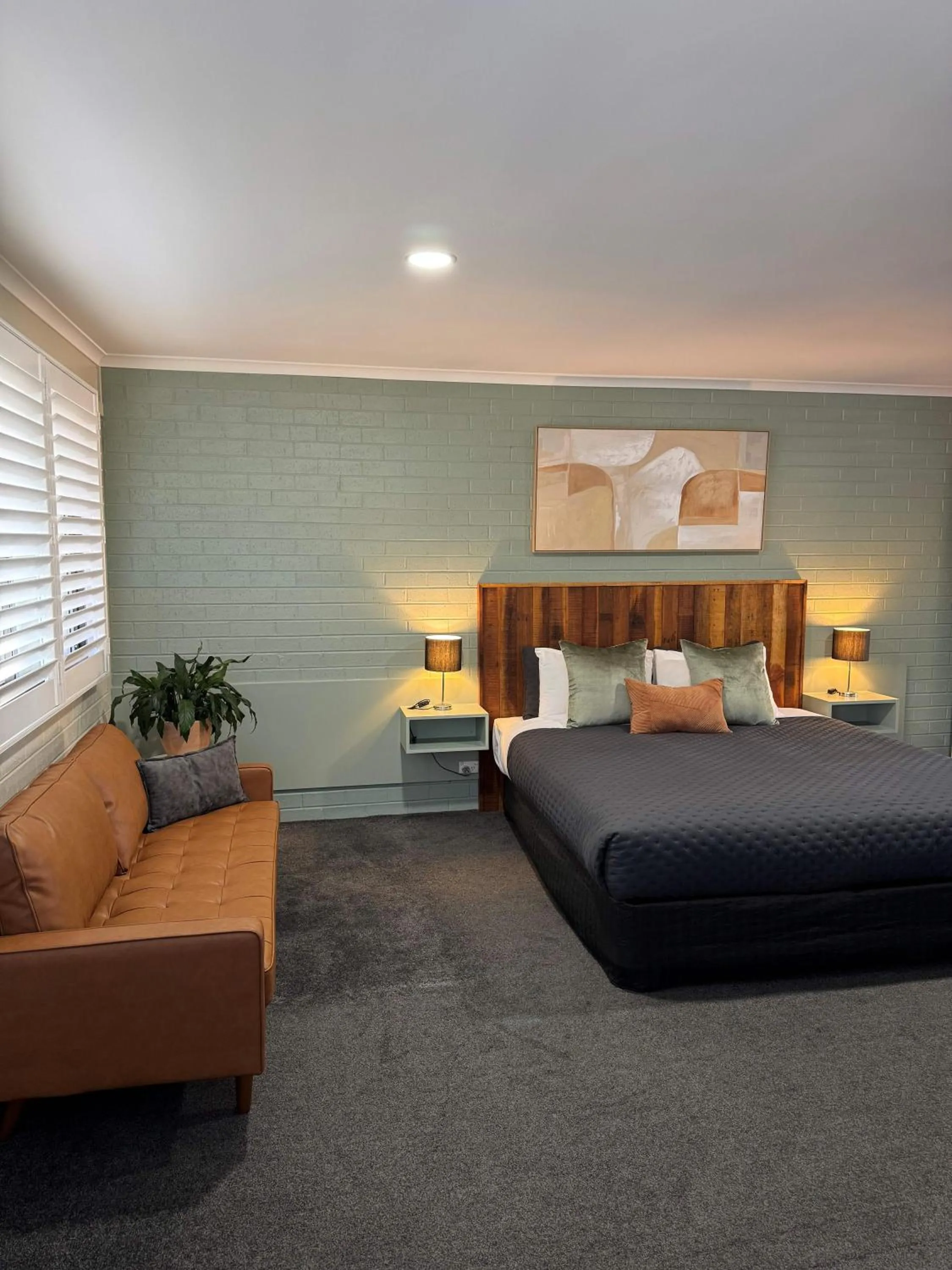 Bedroom, Bed in Central Deborah Motel