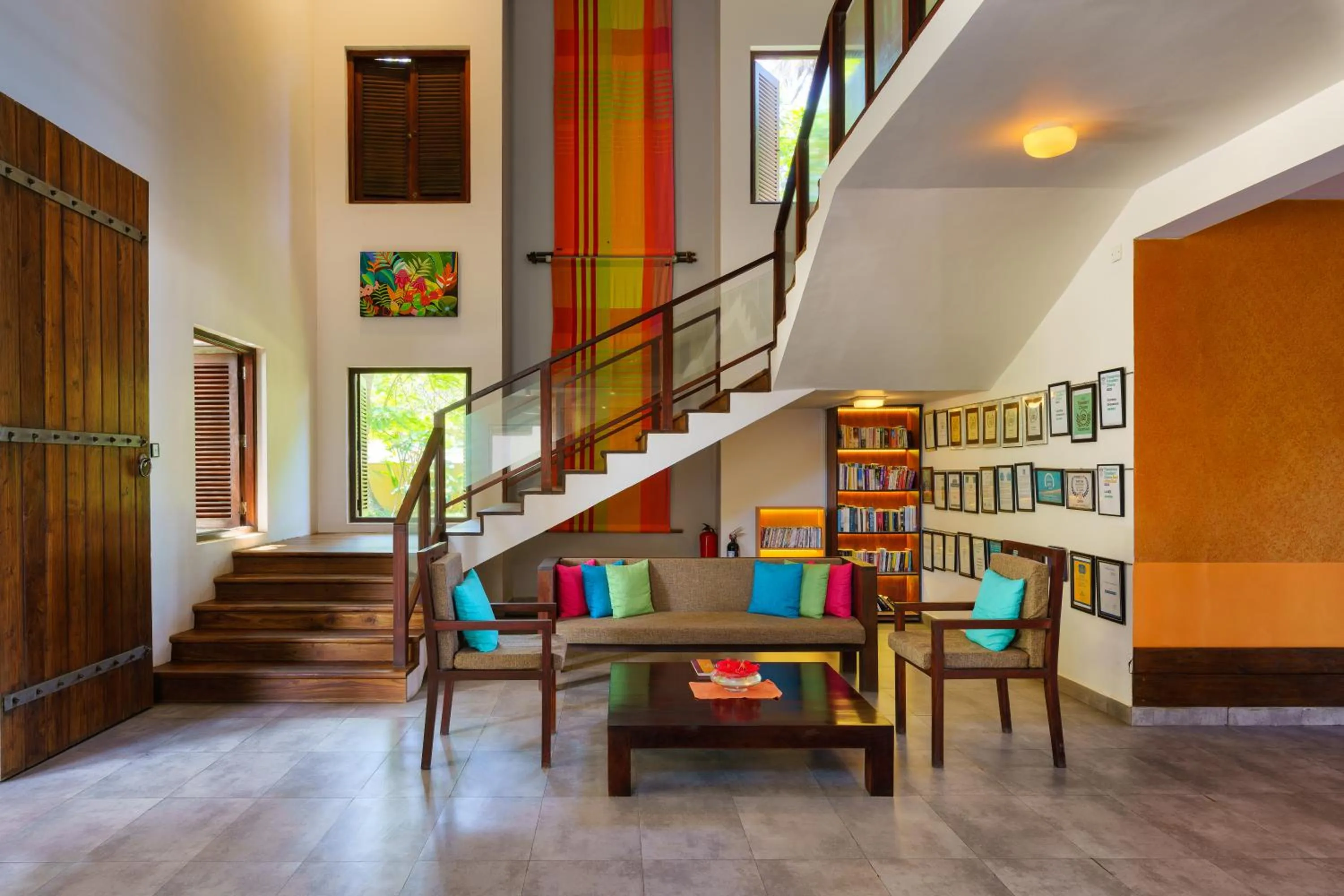 Lobby or reception in Cocobay Unawatuna