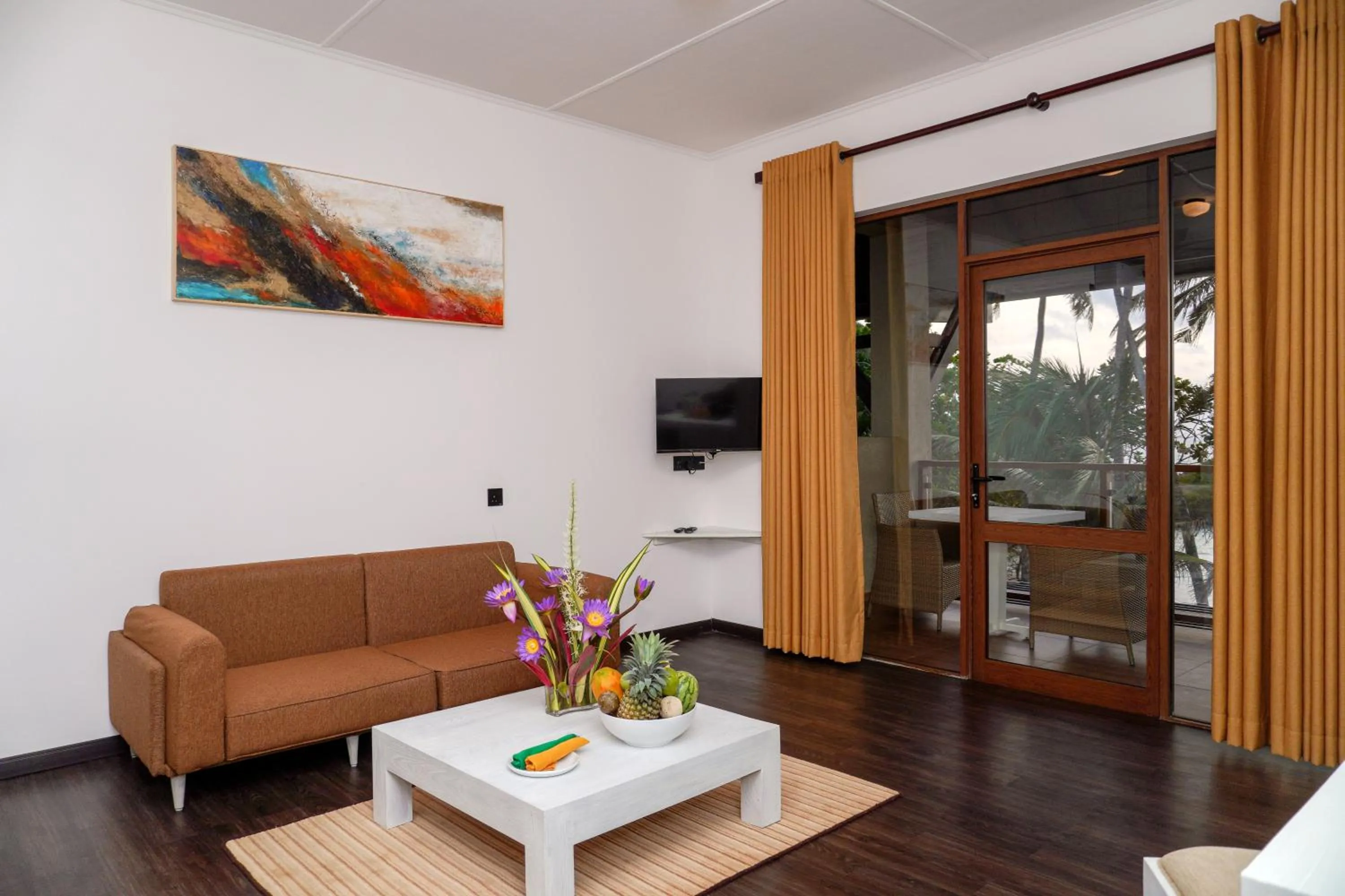 Seating area in Cocobay Unawatuna