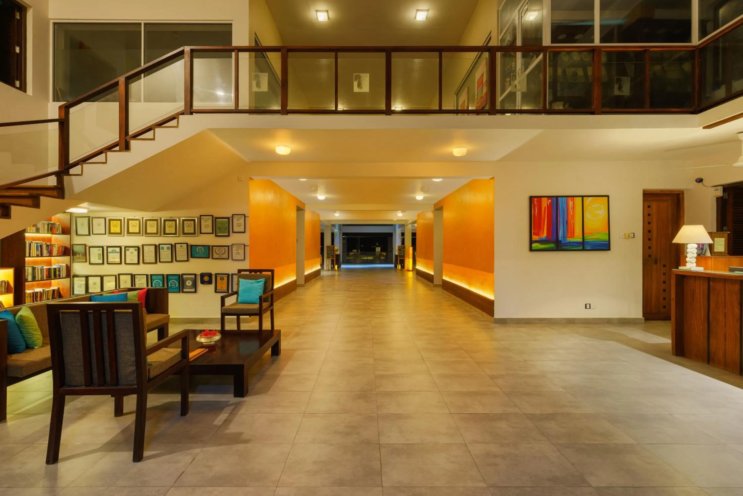 Lobby or reception in Cocobay Unawatuna