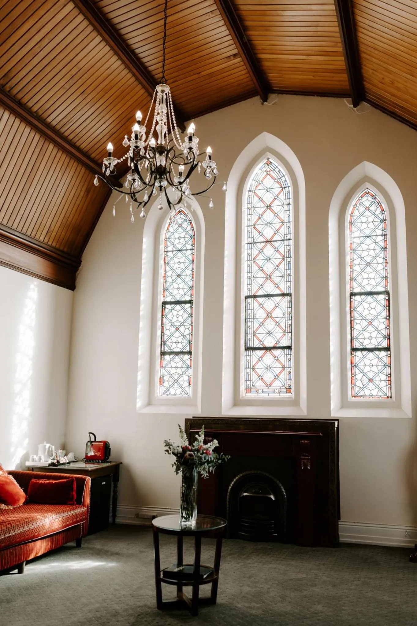 Living room in The Abbey