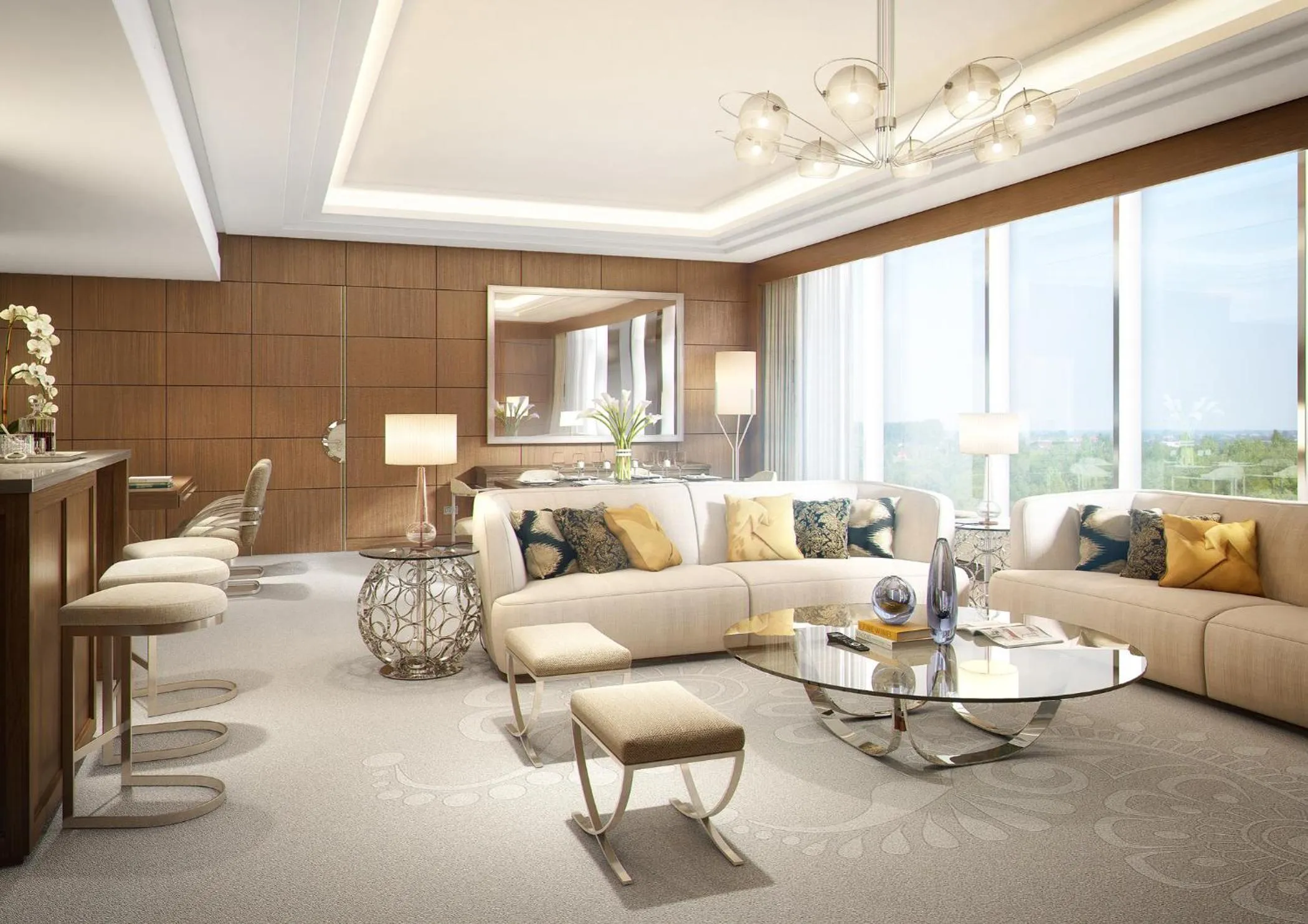 Living room in The St. Regis Mumbai