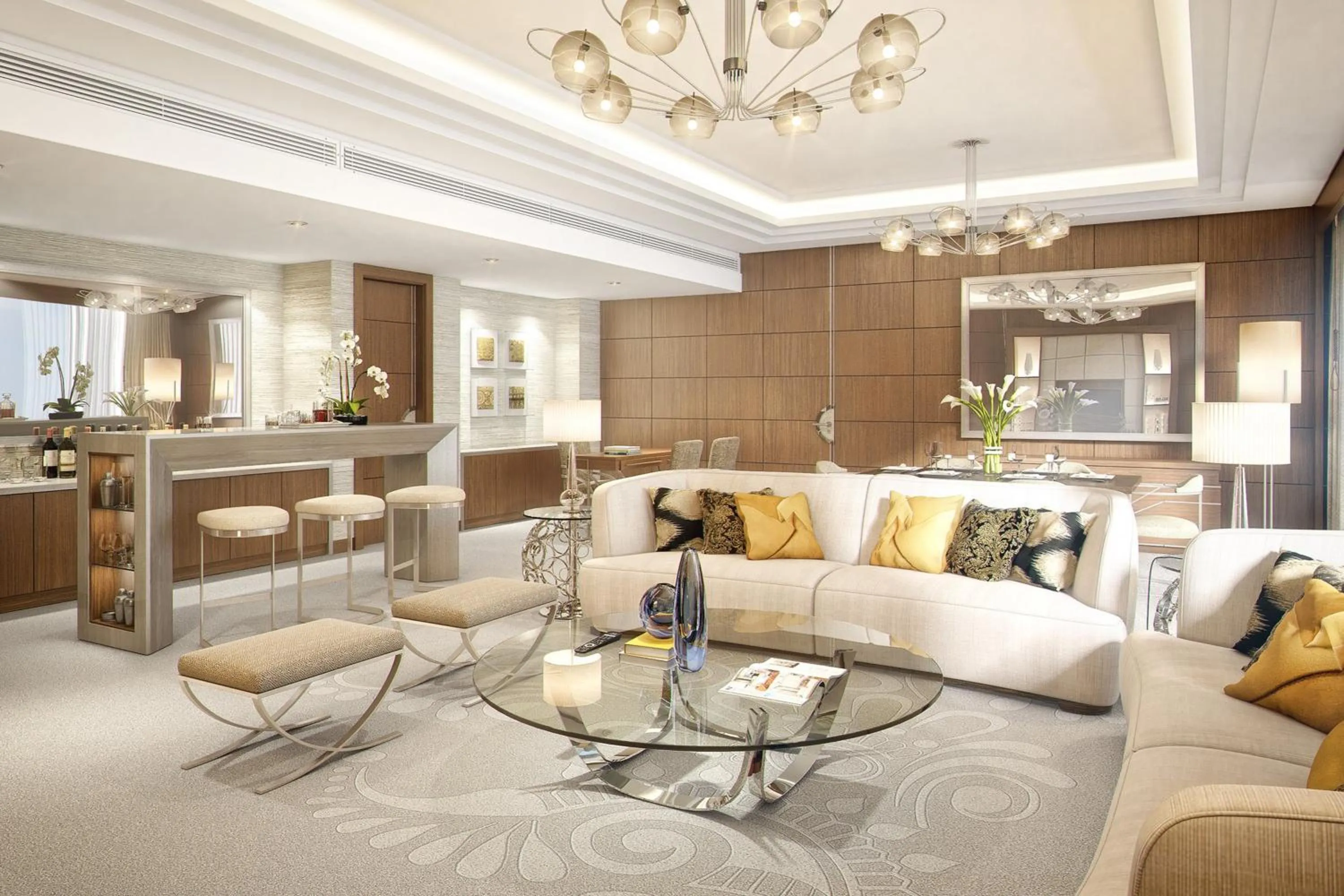 Living room in The St. Regis Mumbai