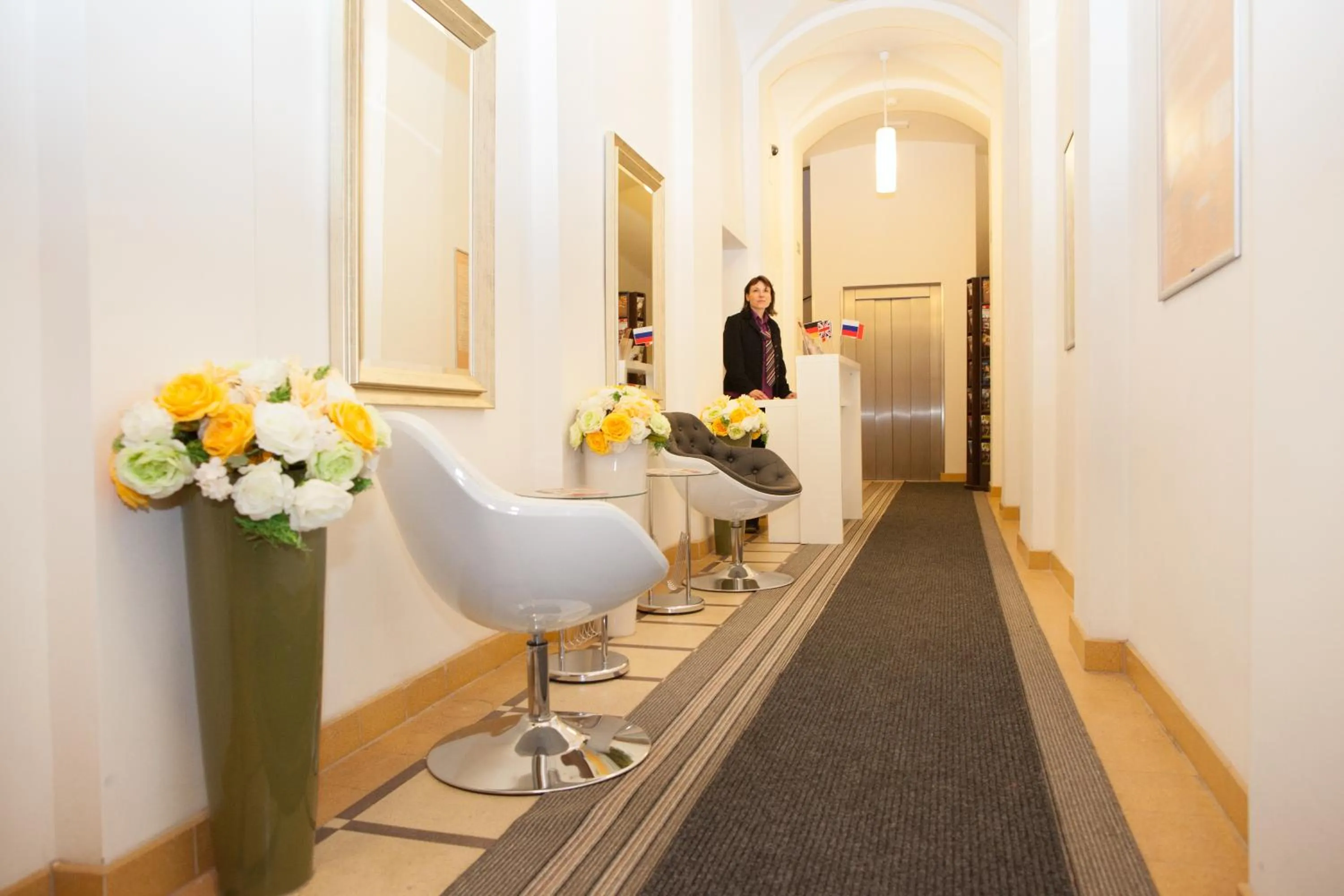 Lobby or reception in Salvator Superior Apartments