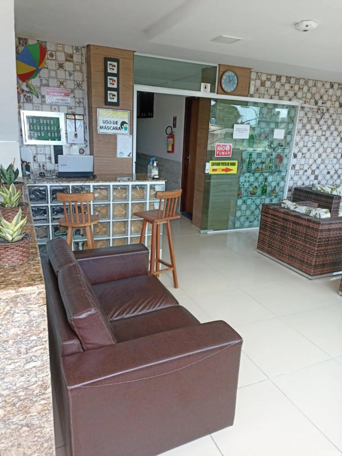 Lobby or reception in Suites Porto Frevo