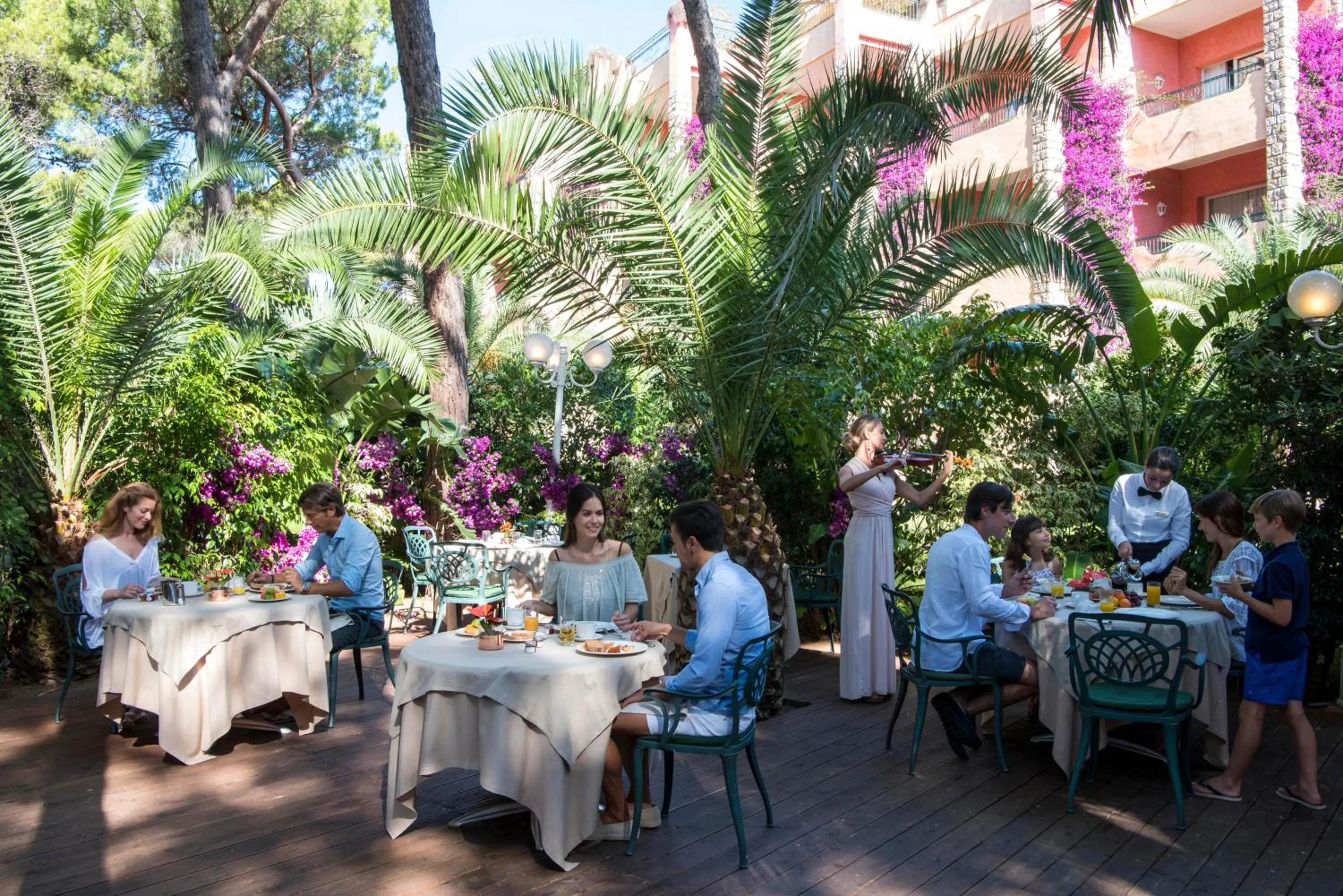 Breakfast in Forte Village Resort - Il Castello