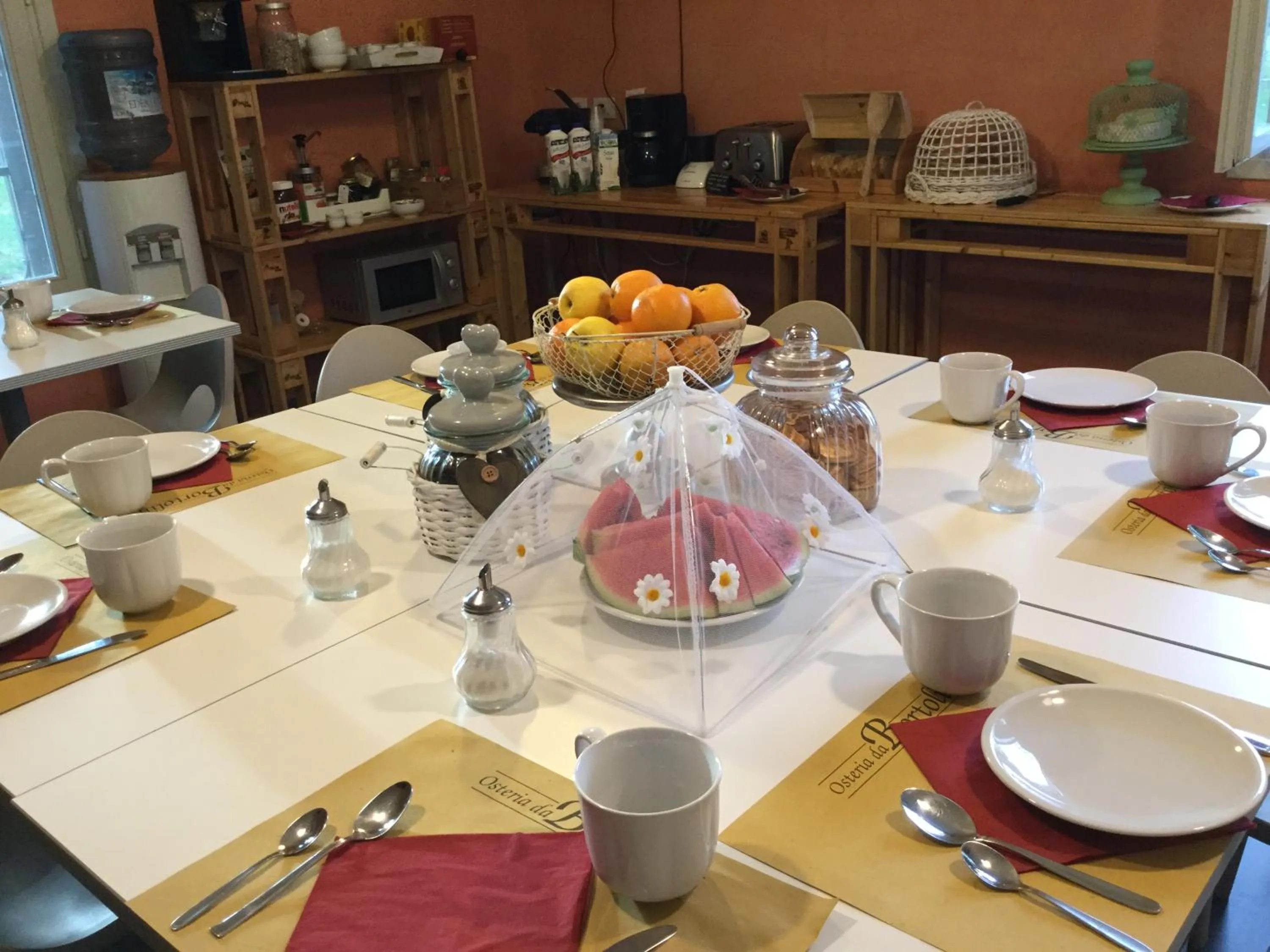 Kitchen or kitchenette in B&B Bortolino