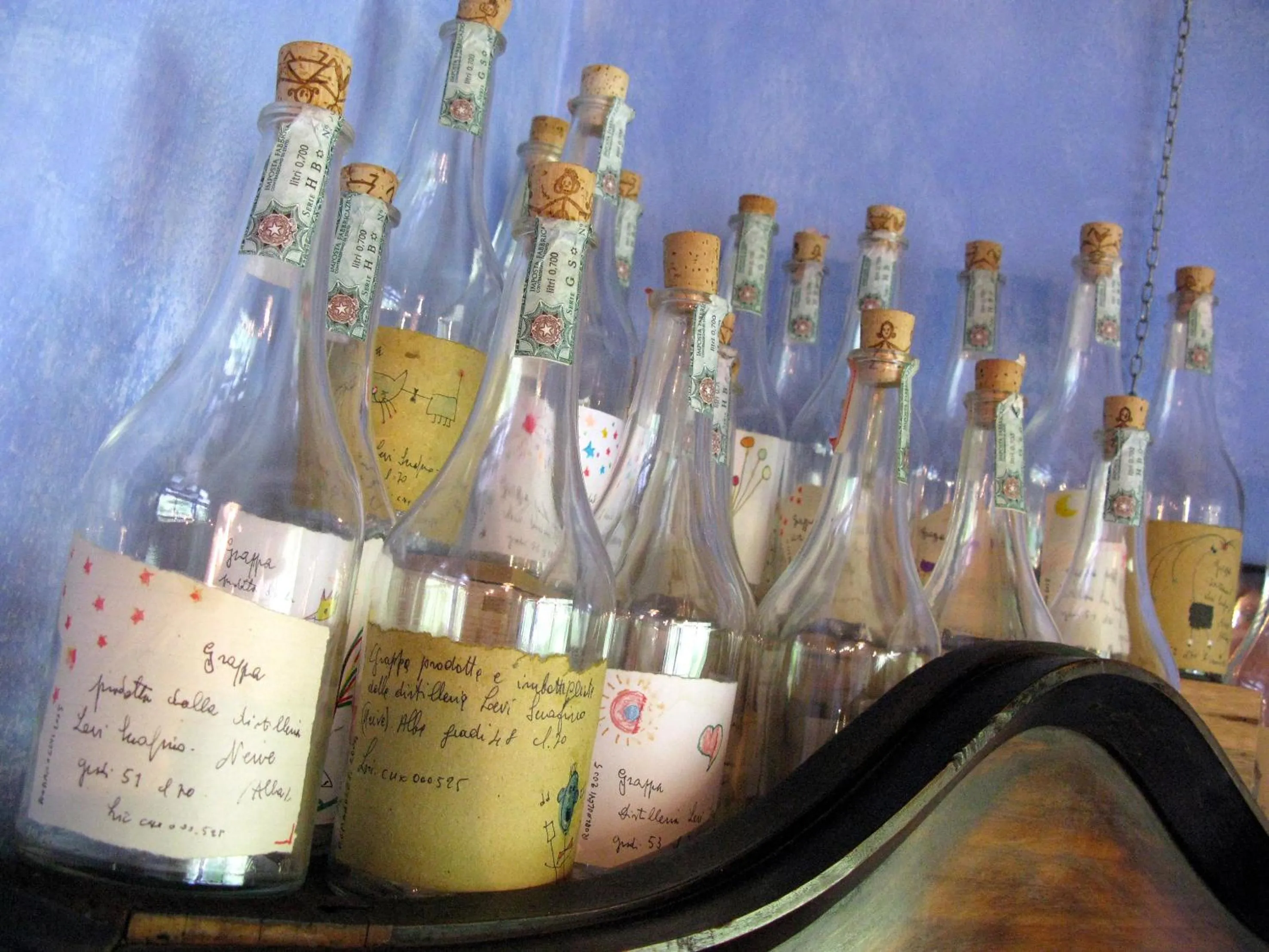 Alcoholic drinks in B&B Bortolino