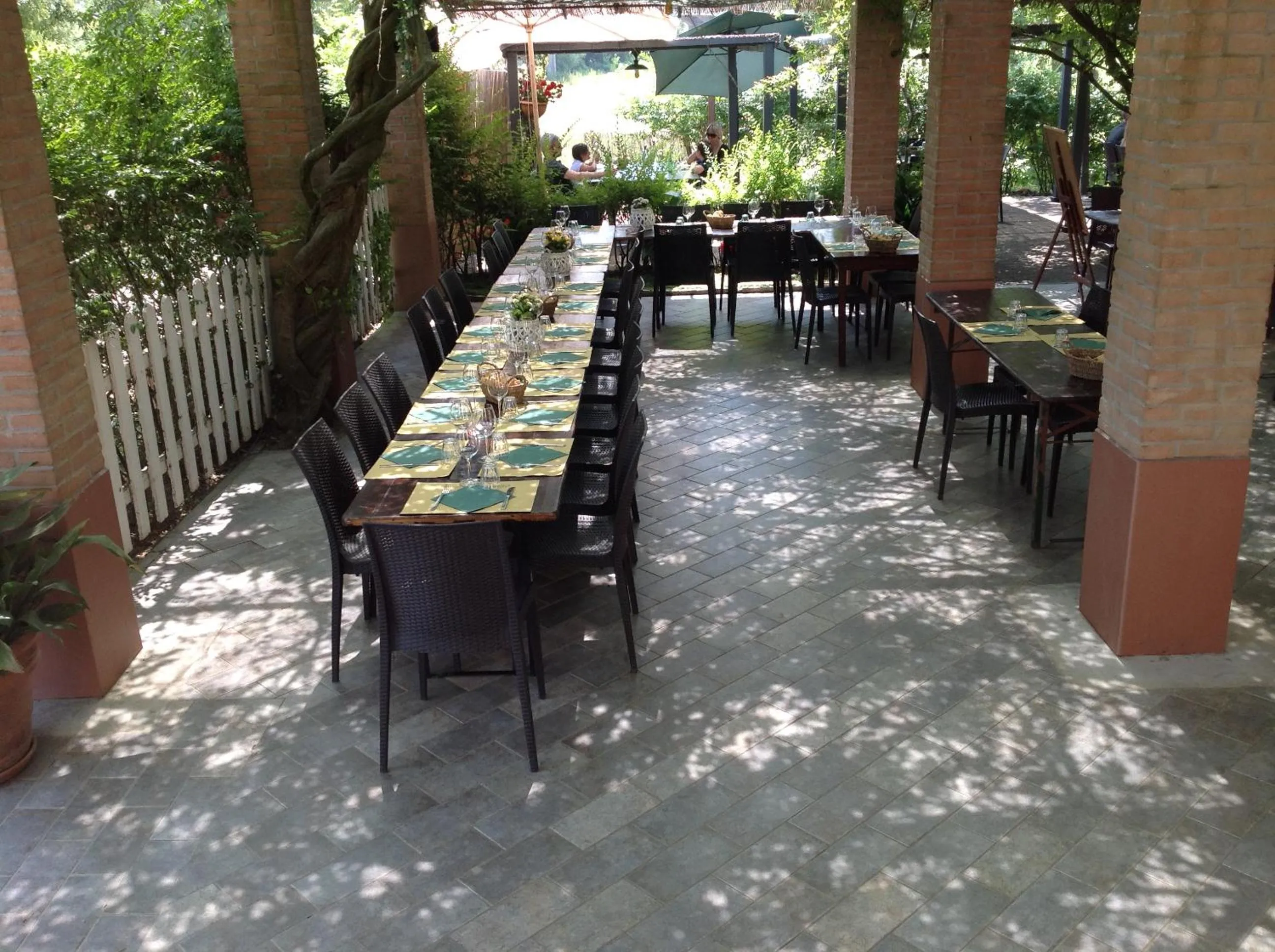 Garden in B&B Bortolino