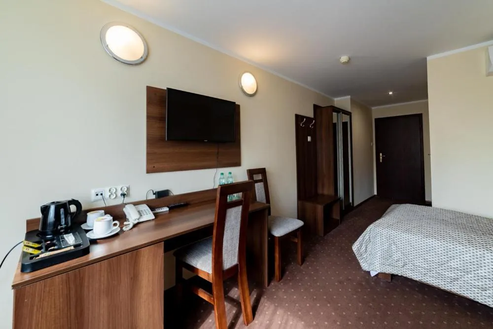 Bed in Hotel Jubilat