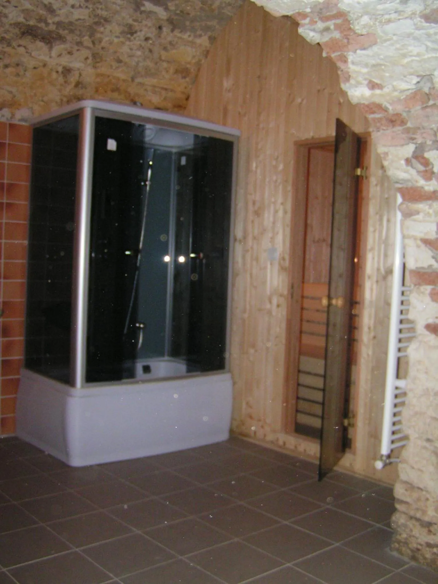 Sauna in Kaštieľ Biela Dáma a Čierny Rytier