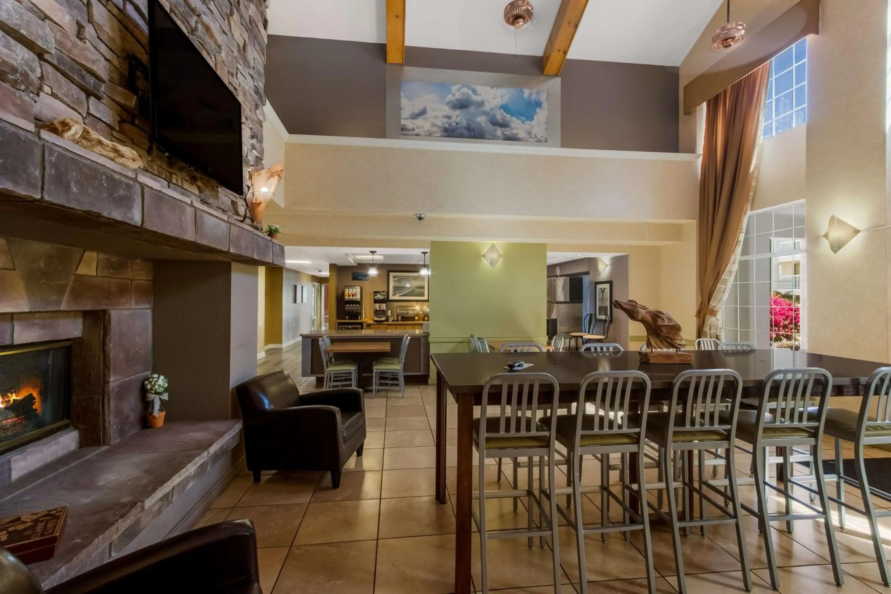 Lobby or reception in SureStay Plus Hotel by Best Western Tempe University