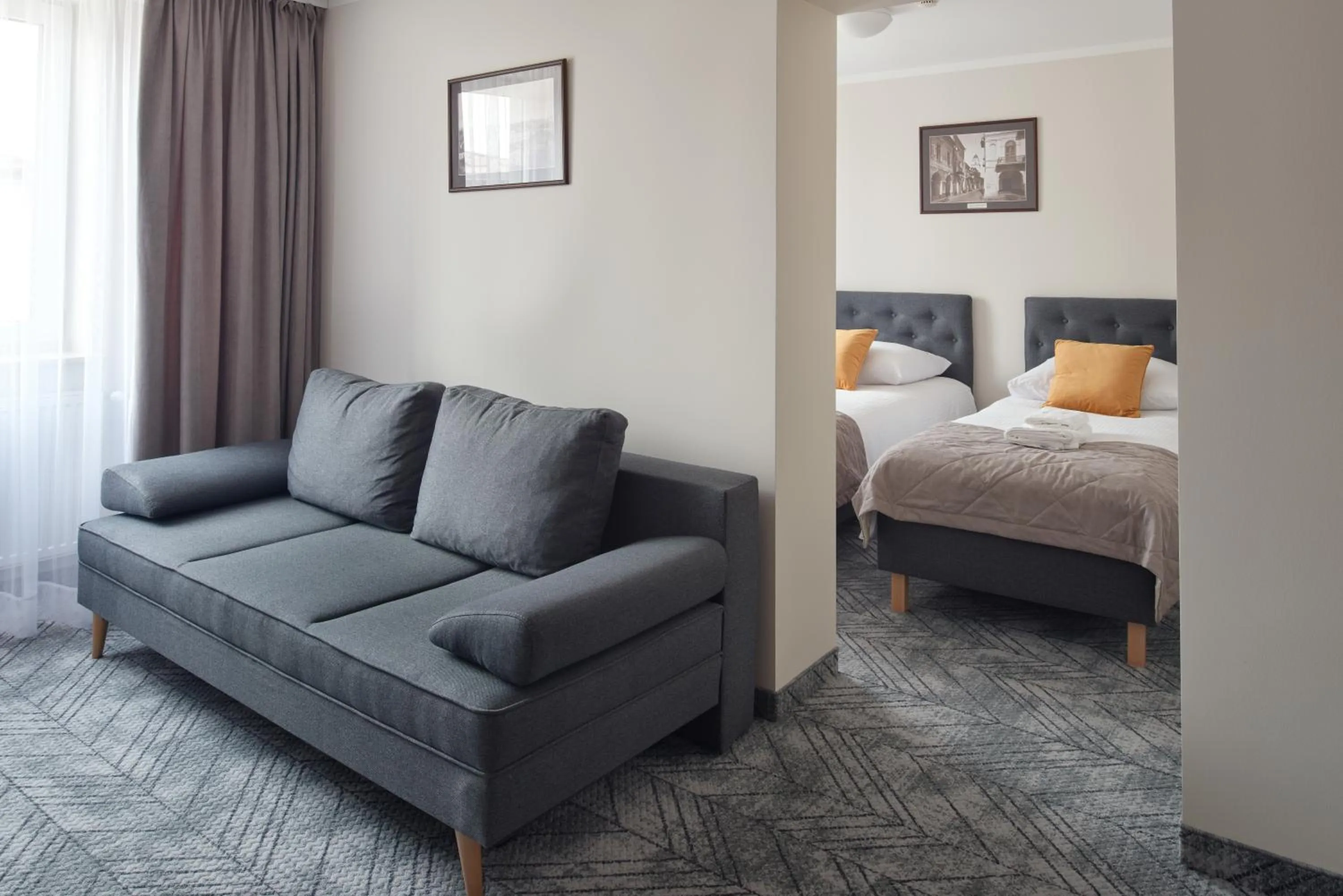 Bed in Hotel Renesans