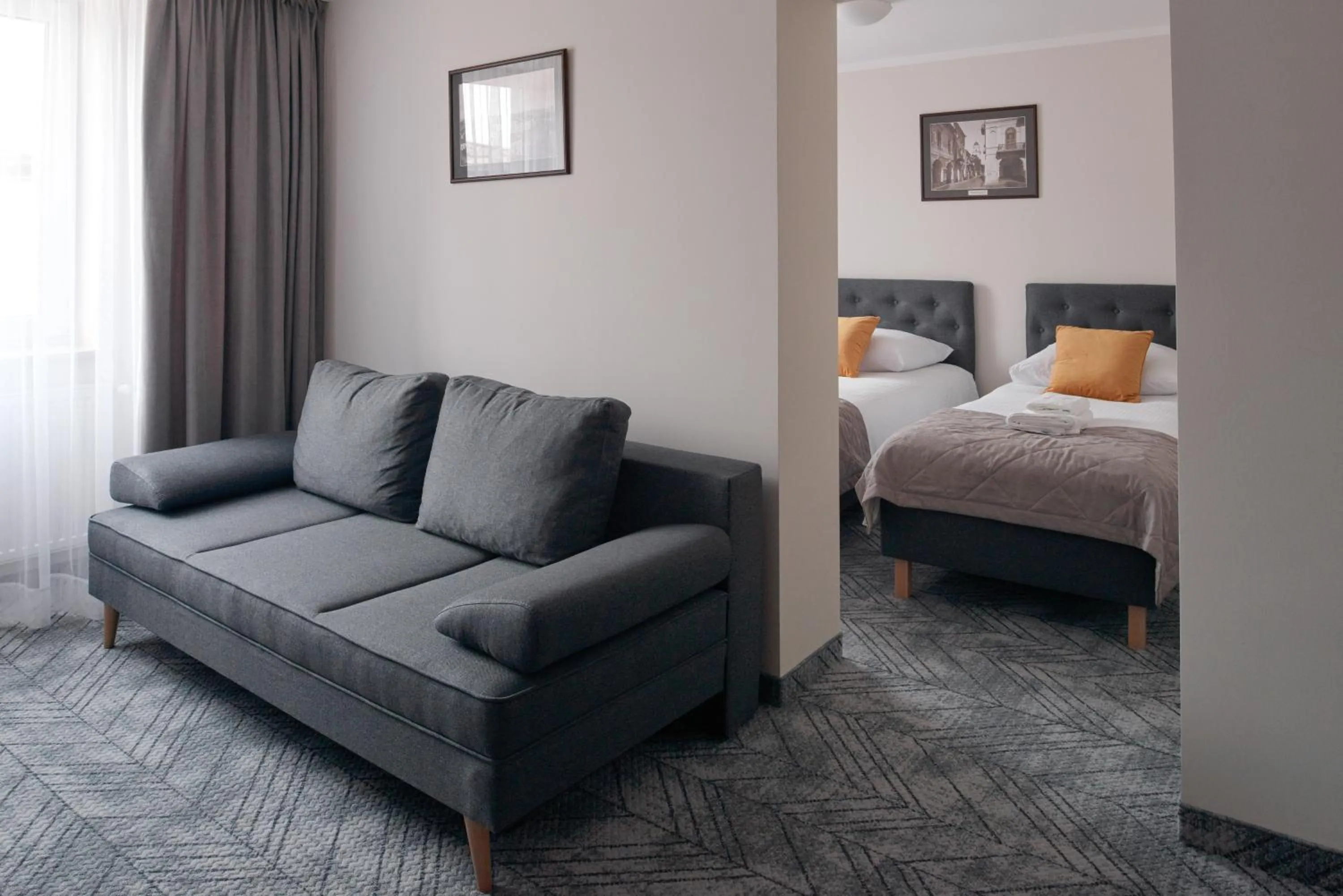 Bed in Hotel Renesans