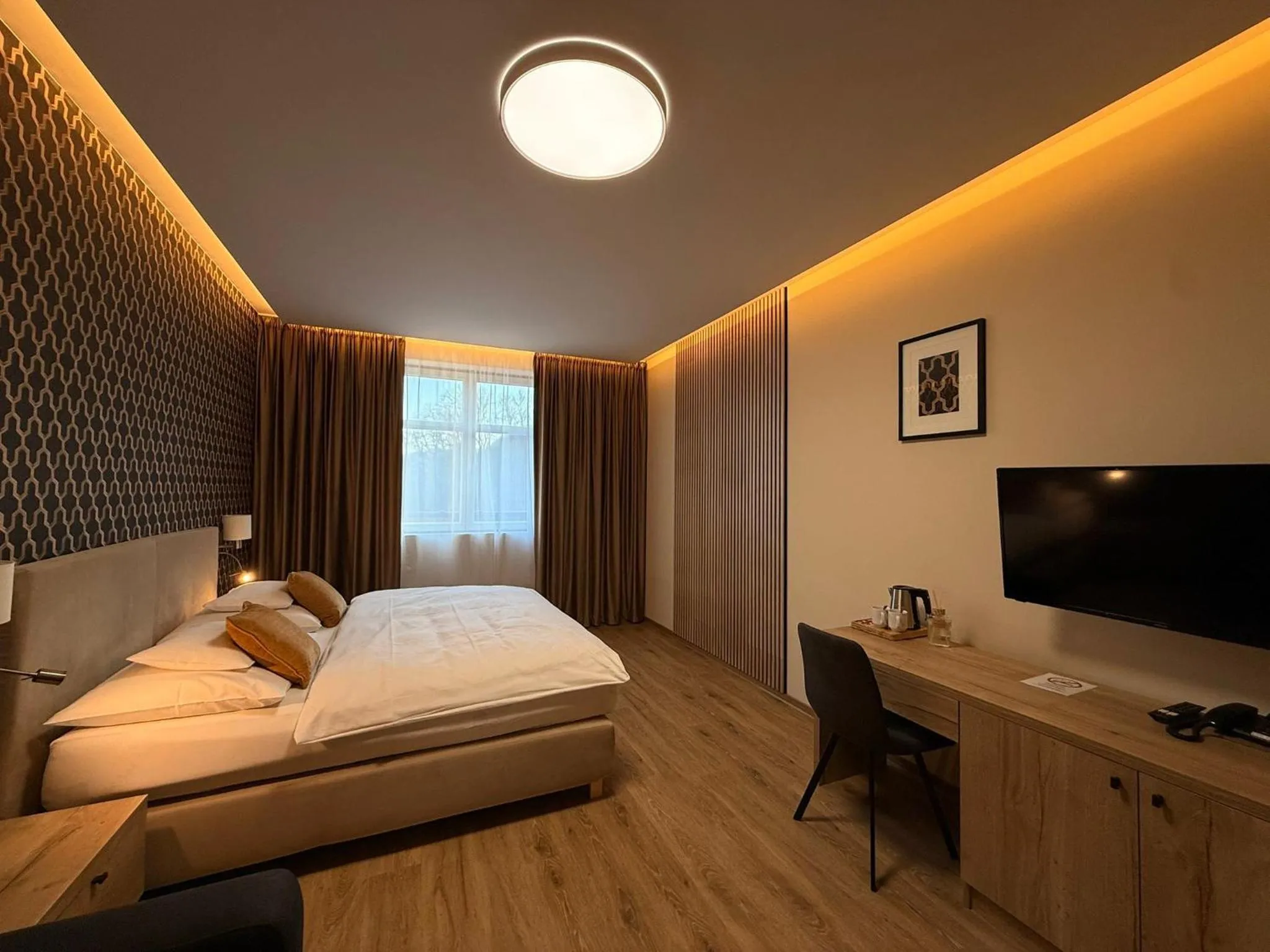 Bed in Hotel Větruše